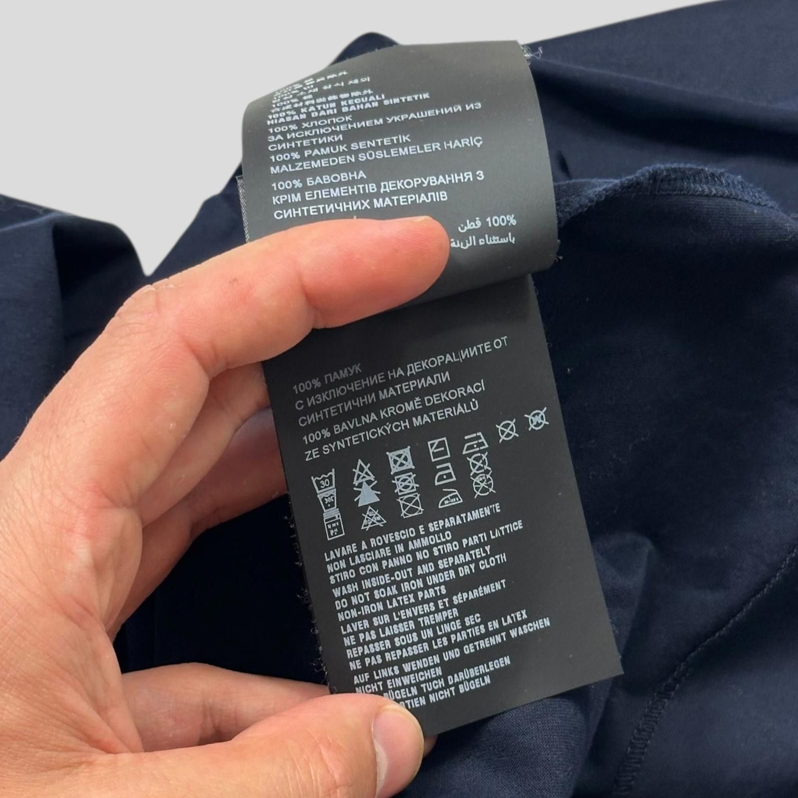 Prada Prada 2018 Rubber Triangle Logo Mock Neck Light Jumper - S Size US S / EU 44-46 / 1 - 7 Thumbnail