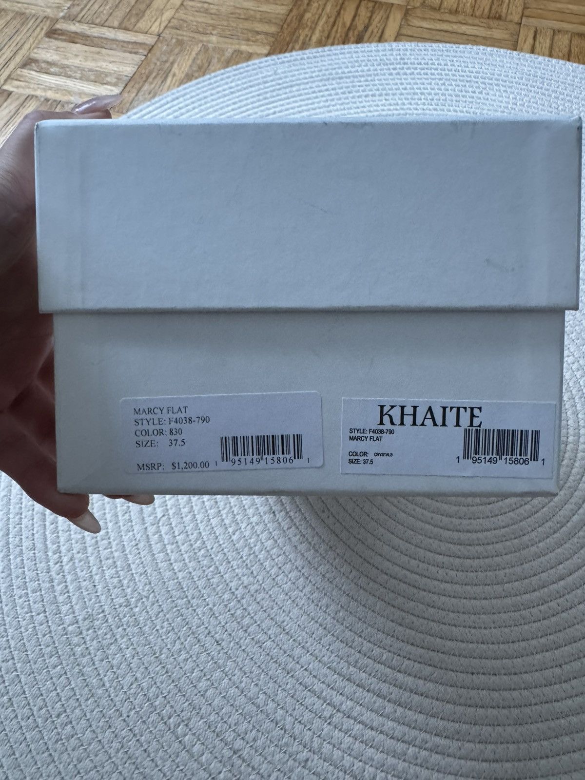 KHAITE KHAITE Marcy embellished ballet flats size 37.5 Size US 7 / IT 37 - 12 Thumbnail