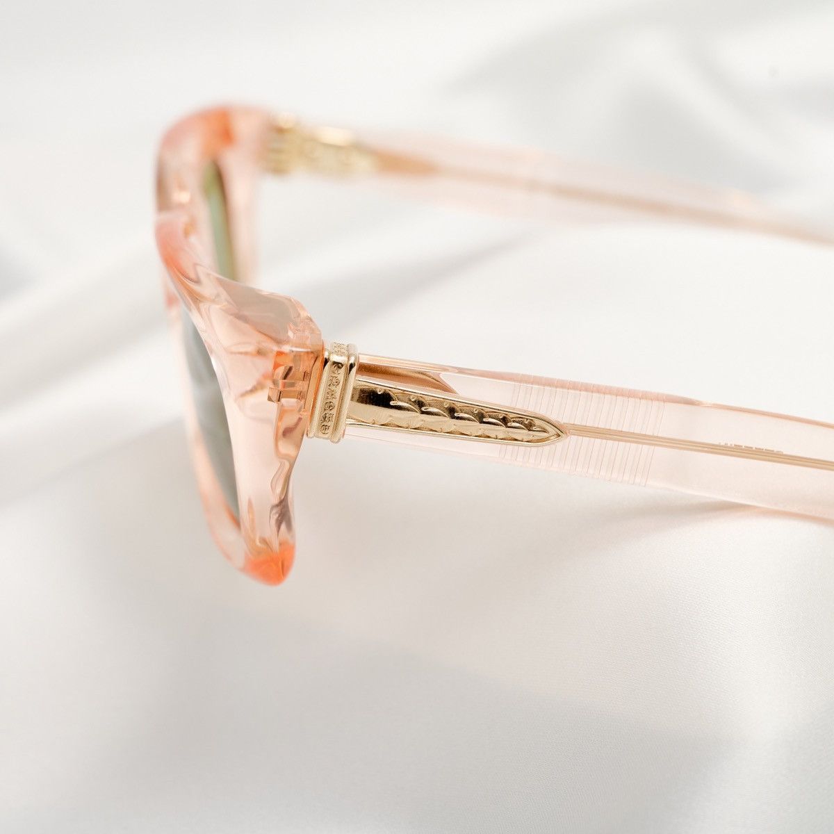 Chrome Hearts CHROME HEARTS STEEZIN PINK CRYSTAL SUNGLASSES Size ONE SIZE - 3 Thumbnail
