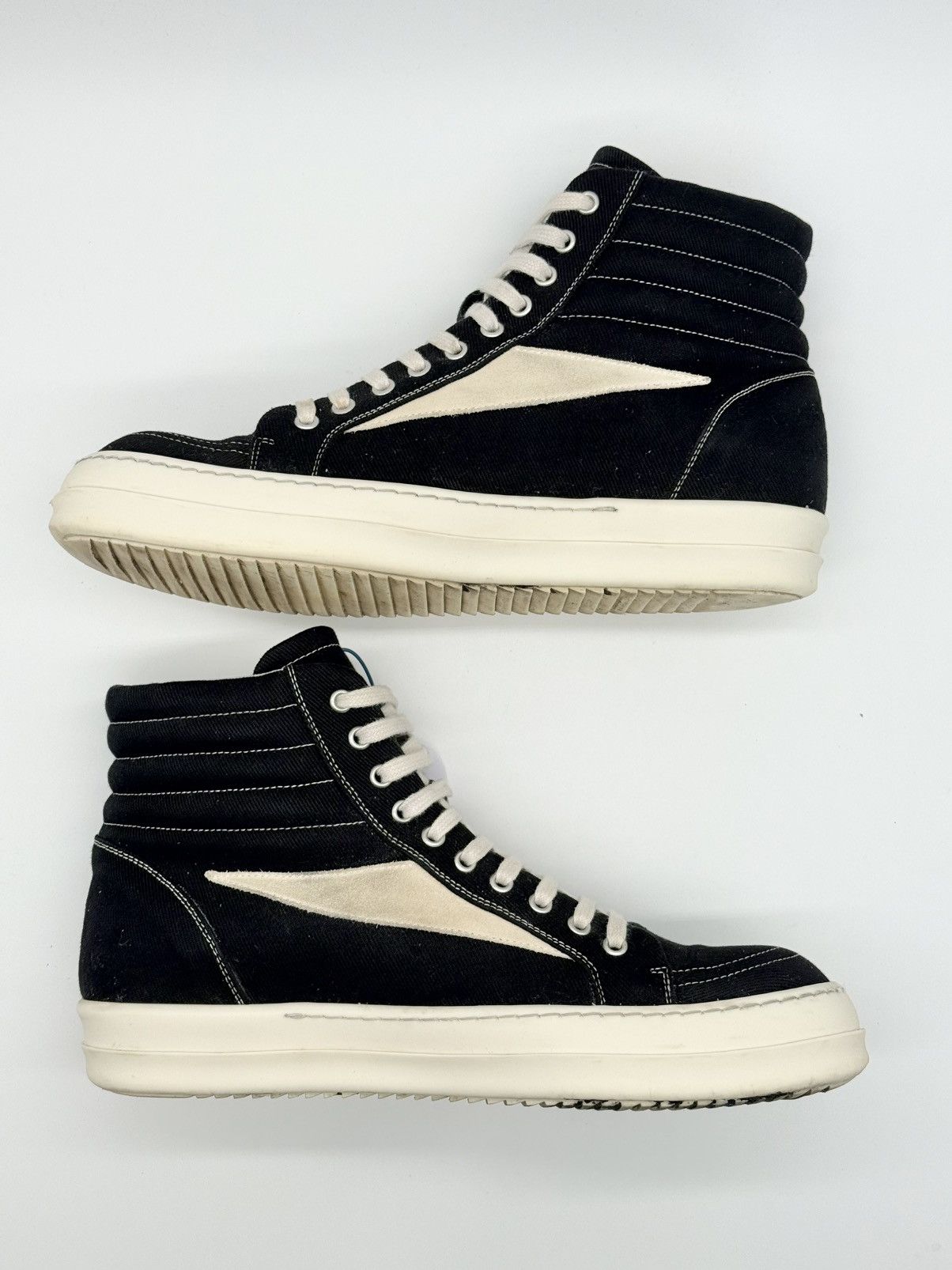 Rick Owens Size 11 - Rick Owens Vintage High DRKSHDW Black Size US 11 / EU 44 - 3 Thumbnail
