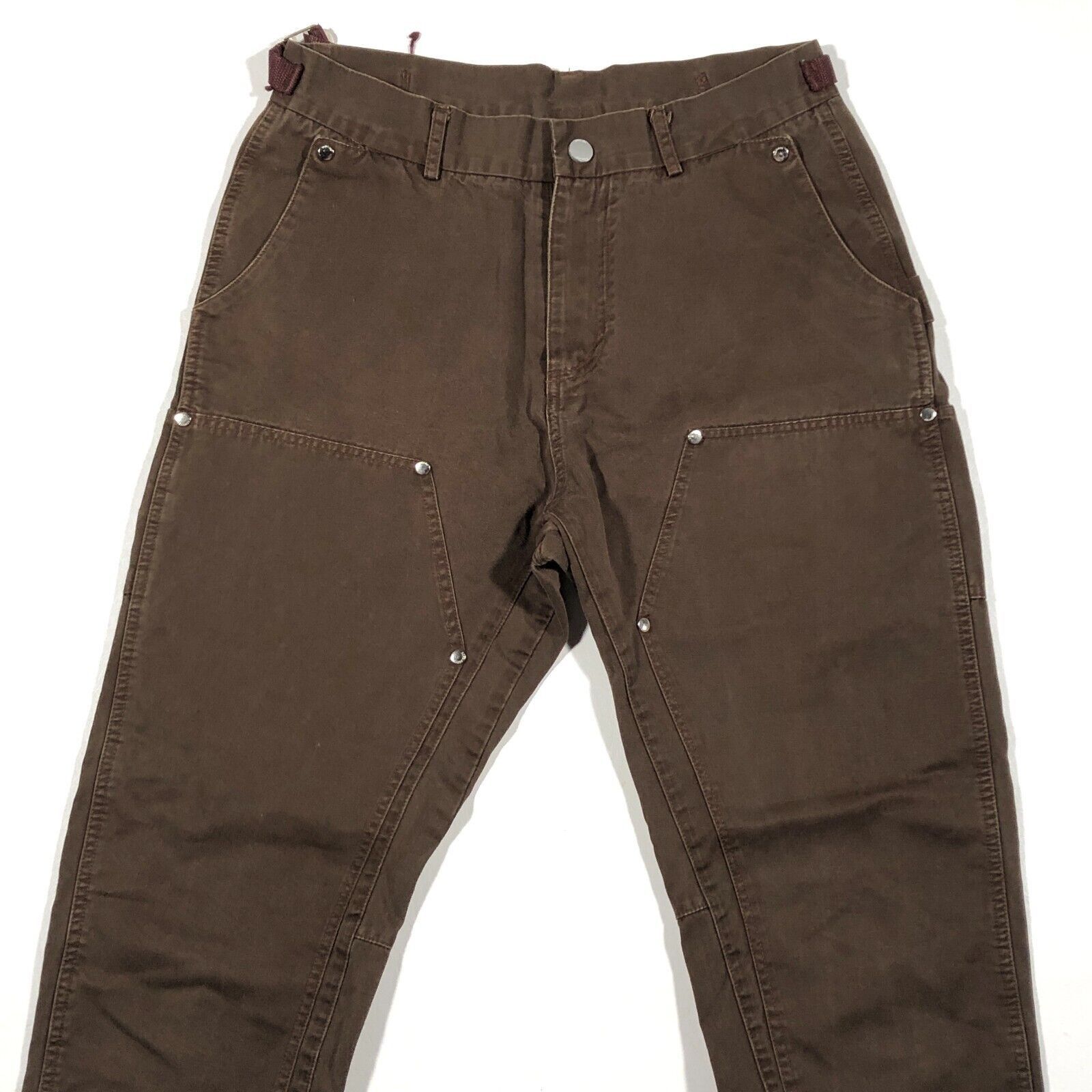 Carhartt BONELESS Rivet Double-layered Back Zipper Pants Large 30x29 Size US 30 / EU 46 - 3 Thumbnail
