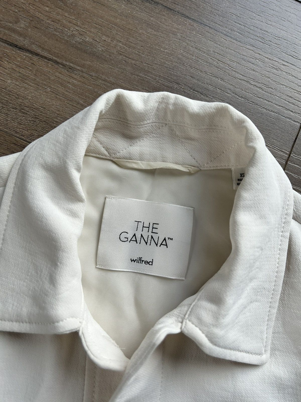 Aritzia Aritzia ecru shirt jacket oversized XS S M Size XS / US 0-2 / IT 36-38 - 2 Thumbnail