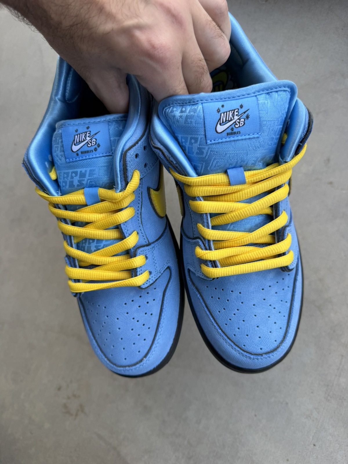 Nike Nike SB Dunk Low Pro “Powderpuff Girls – Bubbles” OG ALL 9M Size US 9 / EU 42 - 6 Thumbnail