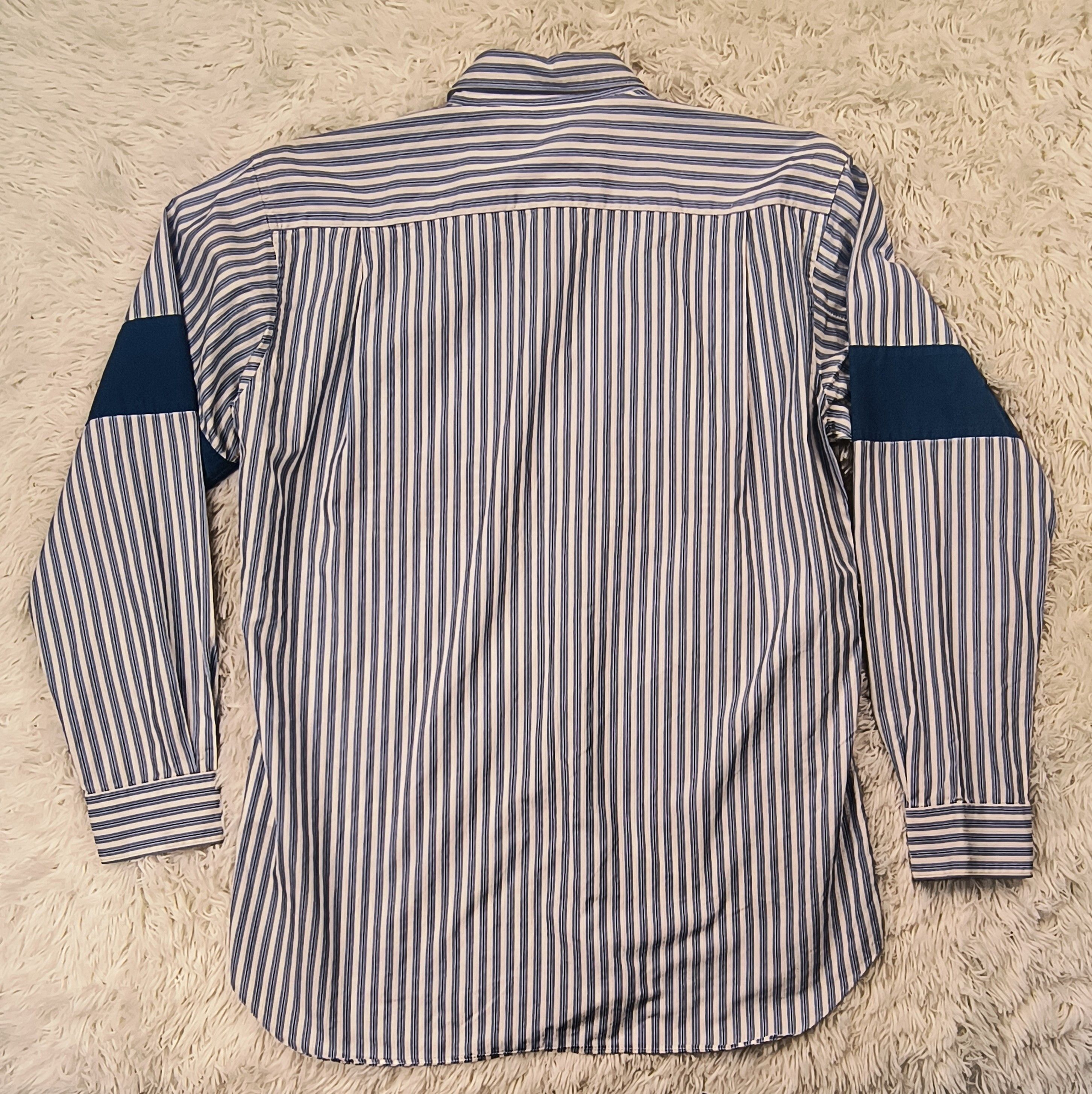 Comme des Garcons Comme des Garcons double stripes button up LS shirt Size US L / EU 52-54 / 3 - 6 Thumbnail