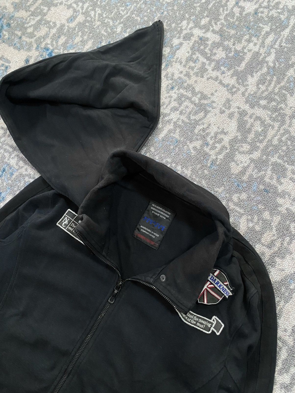 Nicole Club Nicole club for men double zipper pacth hoodie Size US M / EU 48-50 / 2 - 3 Thumbnail