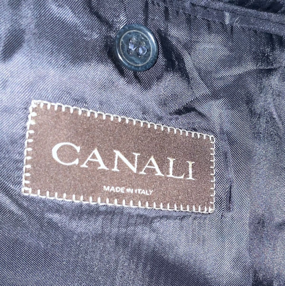 Canali CANALI Harry Rosen L 15280 100% Wool Check Jacket Size 54R Size US L / EU 52-54 / 3 - 12 Thumbnail