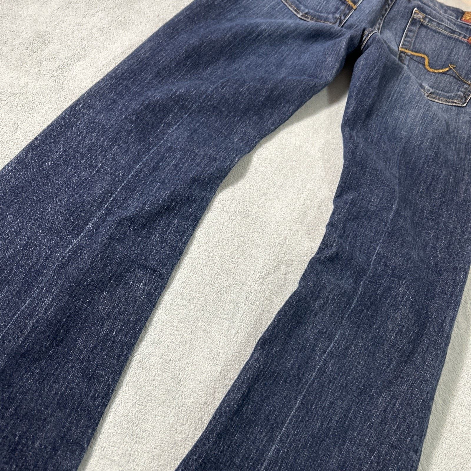 7 For All Mankind 7 ForAll Mankind Beyond Baggy Dojo Jeans 25 28x32 Flare Wide Size 28" / US 6 / IT 42 - 10 Thumbnail