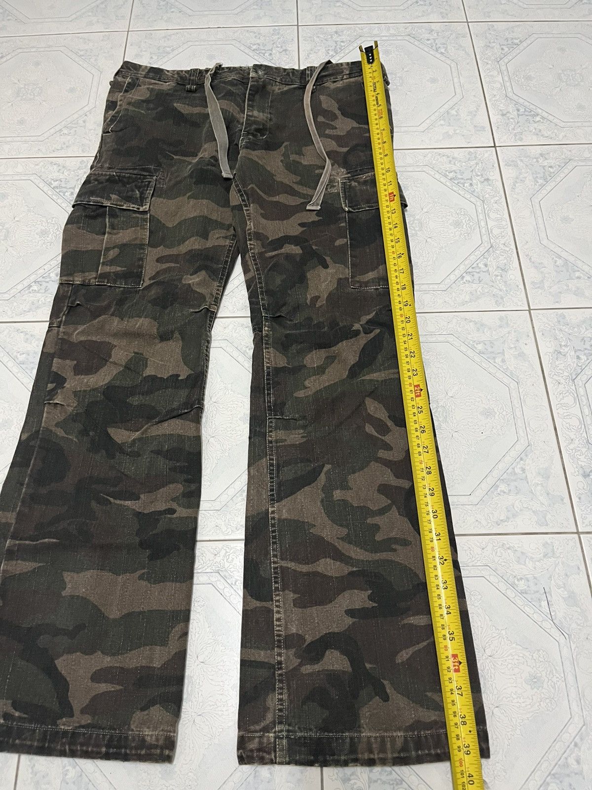 Hysteric Glamour Vintage Eden Mellow Flare Camo Military Cargo Denim Size US 34 / EU 50 - 12 Thumbnail