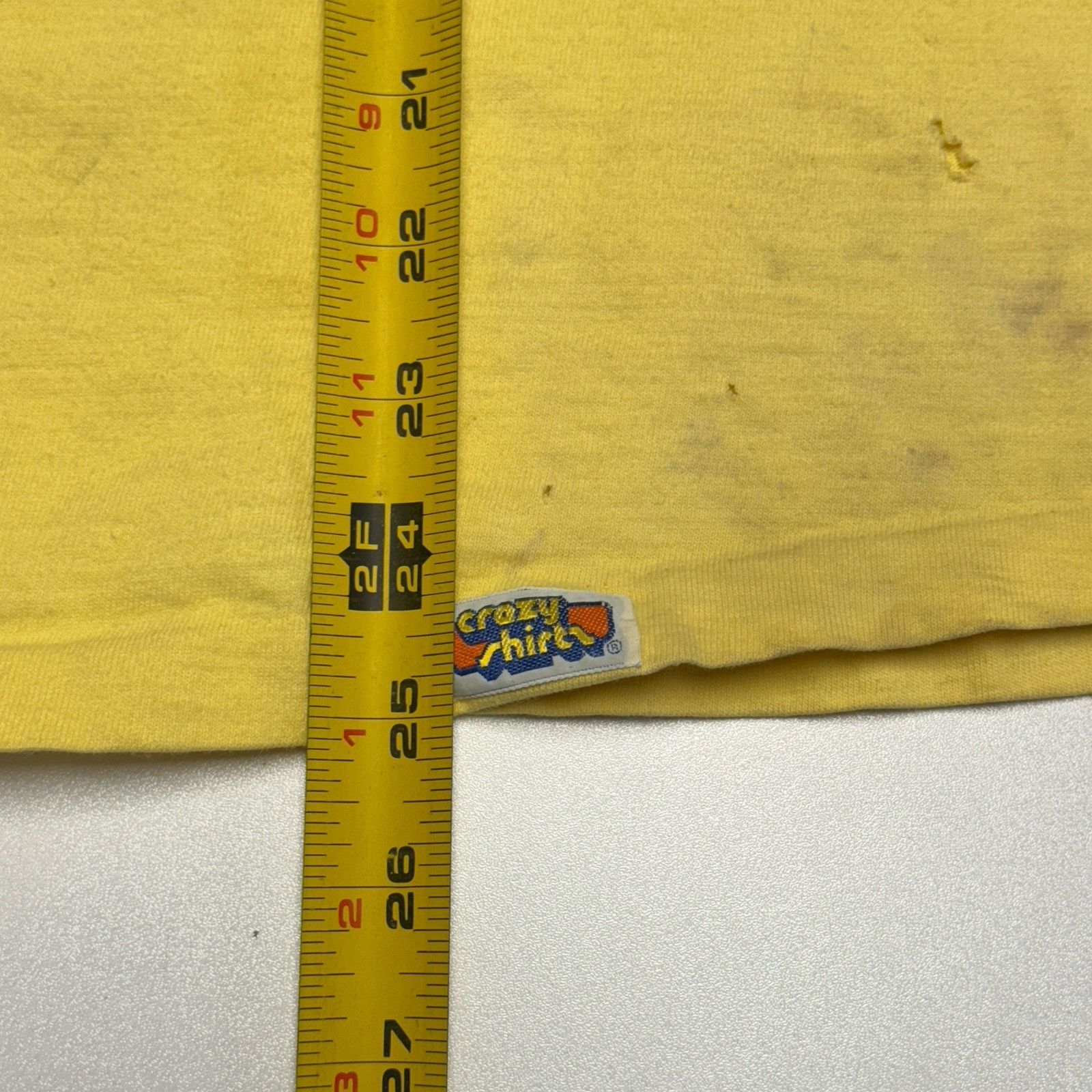 Vintage Vintage 80s Crazy Shirts T Shirt Mens Large Yellow Eagle Tur Size US L / EU 52-54 / 3 - 14 Thumbnail