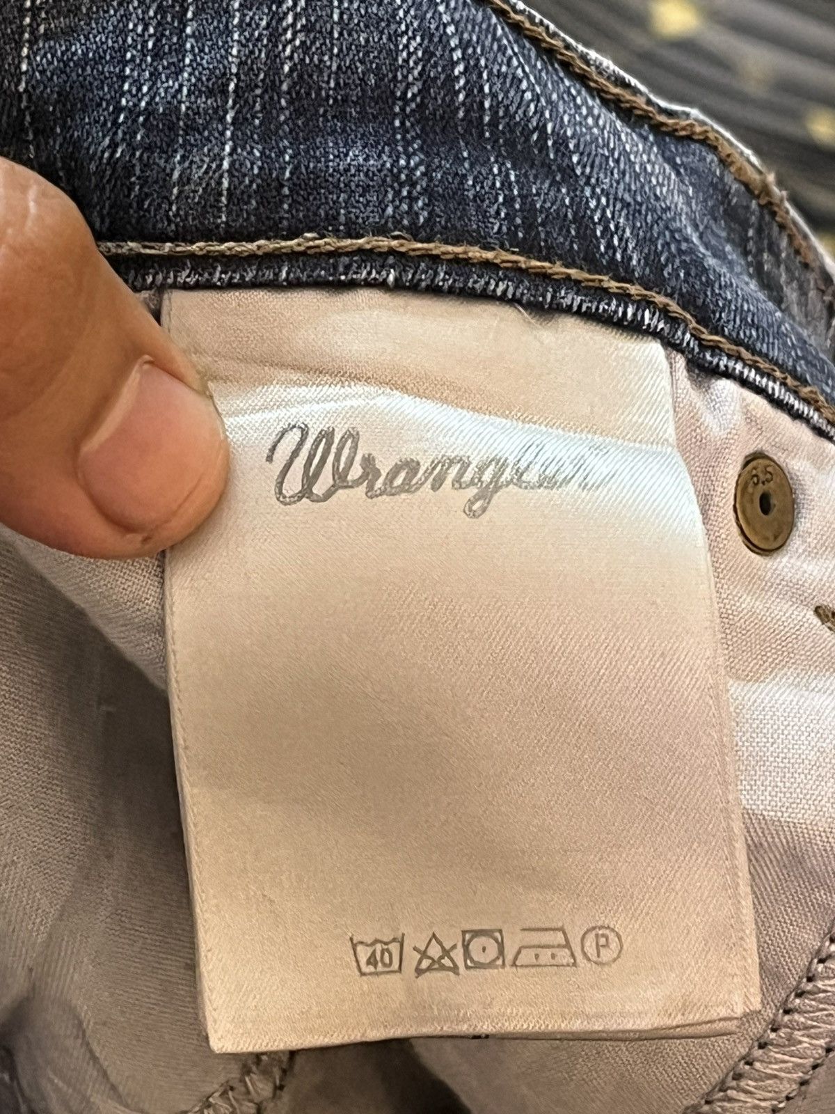 Wrangler Vintage Wrangler Flare Bootcut Hybrid Denim Size US 35 - 10 Thumbnail