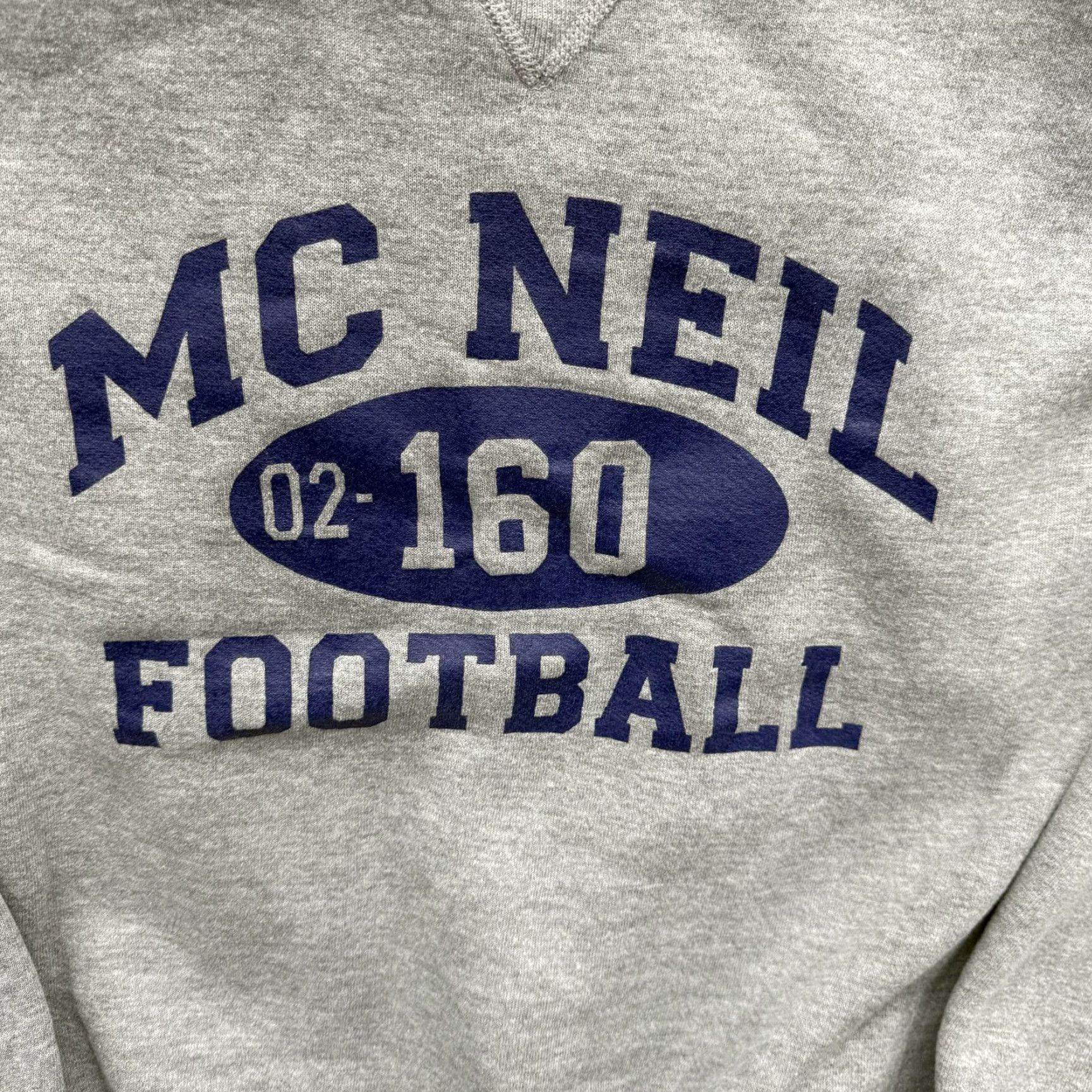 Russell Athletic VINTAGE Russell Athletic Sweatshirt Mens XL Gray MCNEIL Football Graphic Fleece Size US XL / EU 56 / 4 - 6 Thumbnail