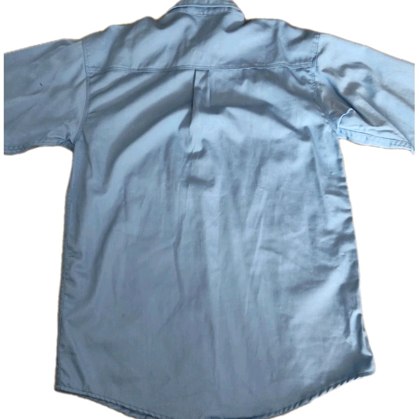 Vintage VINTAGE Rasco FR Men's Western Cowboy Shirt Long Sleeve Button-Up Casual Workwear Fall Winter Blue Medium Size US M / EU 48-50 / 2 - 2 Thumbnail