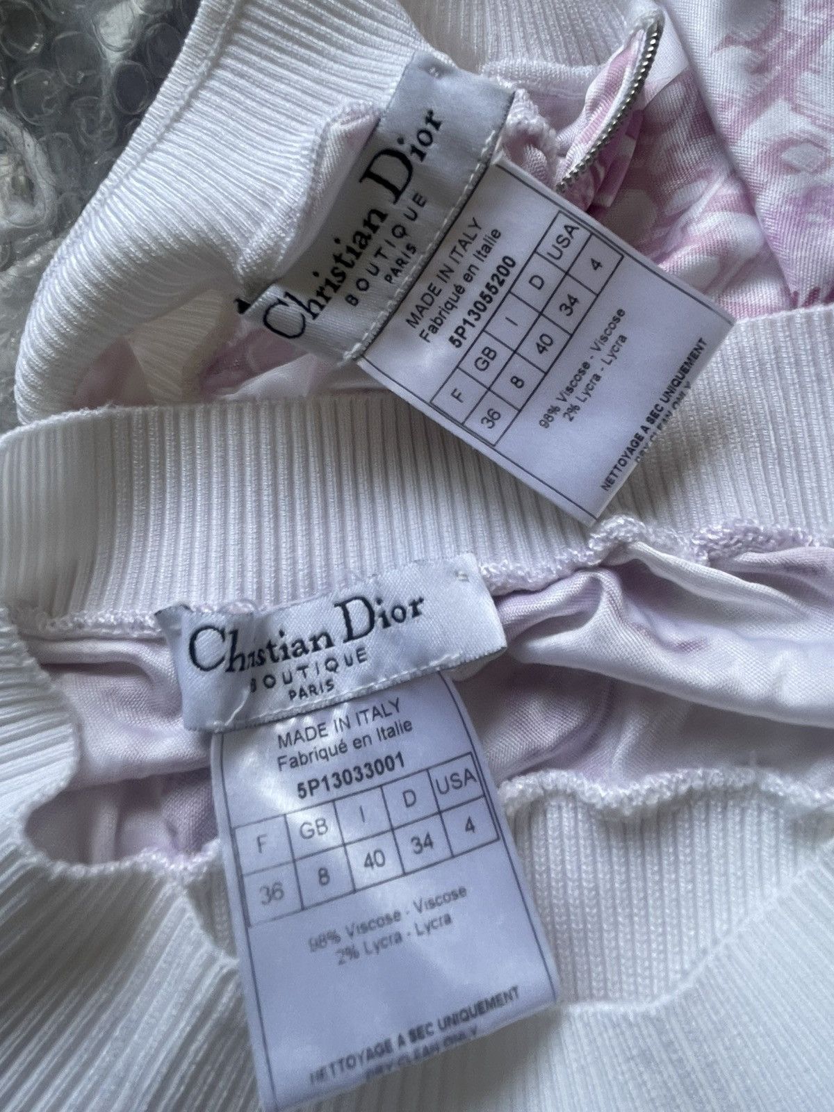 Dior CHRISTIAN DIOR BLOSSOM SET SKIRT & TOP Size XS / US 0-2 / IT 36-38 - 11 Thumbnail