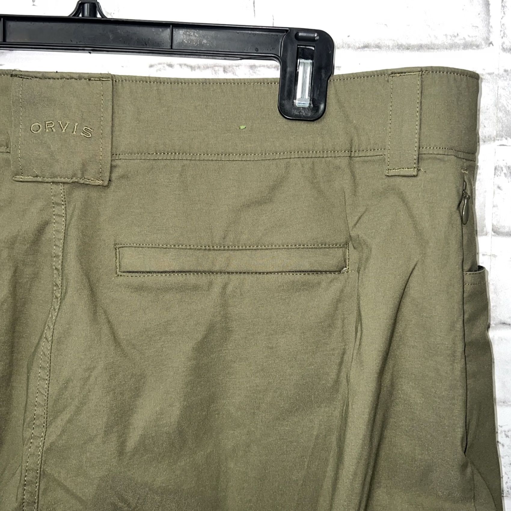 Orvis Orvis Cargo Shorts Mens Size 38 Green Cargo Mens Size US 38 / EU 54 - 3 Thumbnail