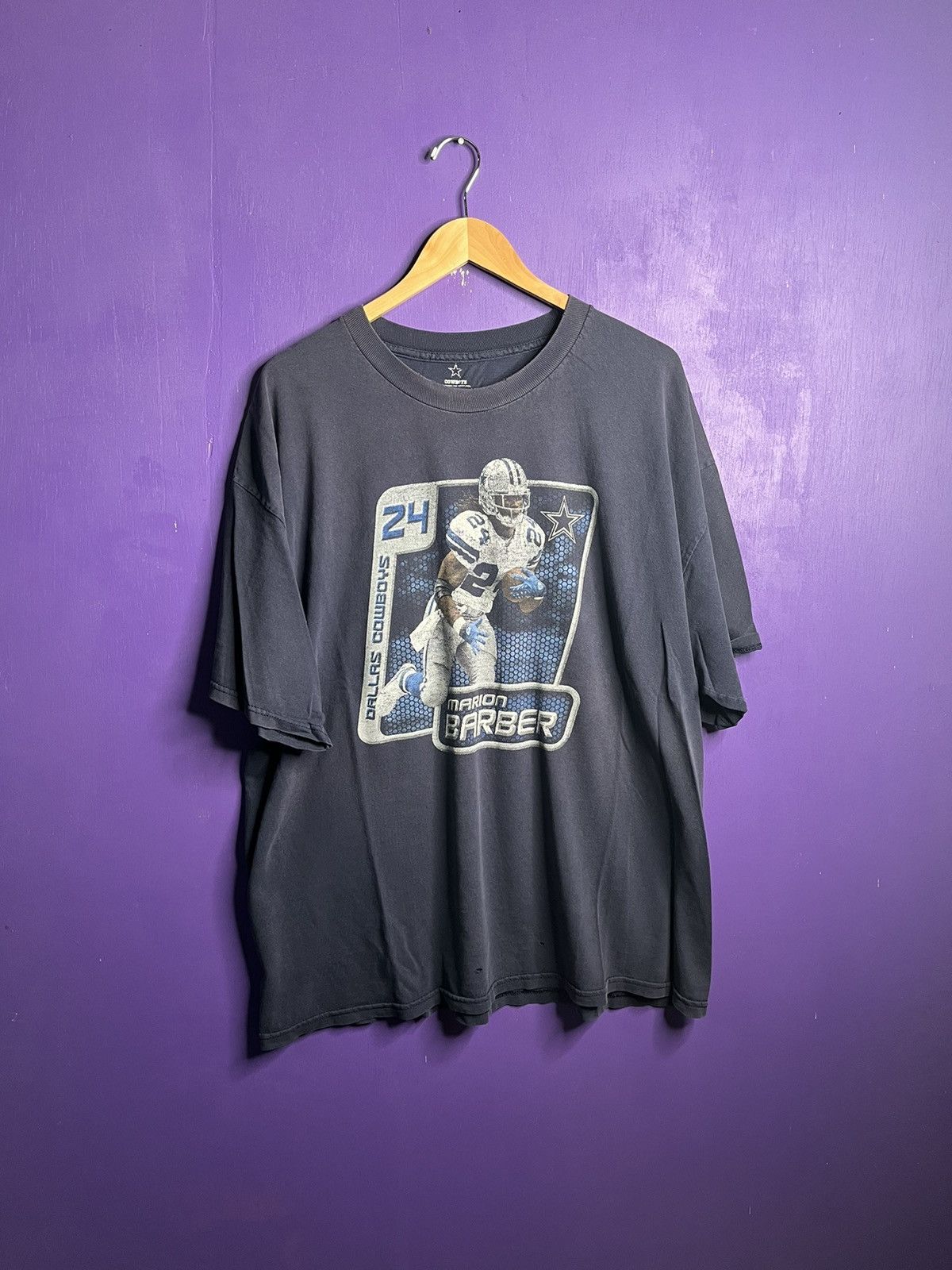 NFL × Vintage Vintage 00s NFL Dallas cowboys Marion barber t-shirt Size US XL / EU 56 / 4 - 1 Thumbnail