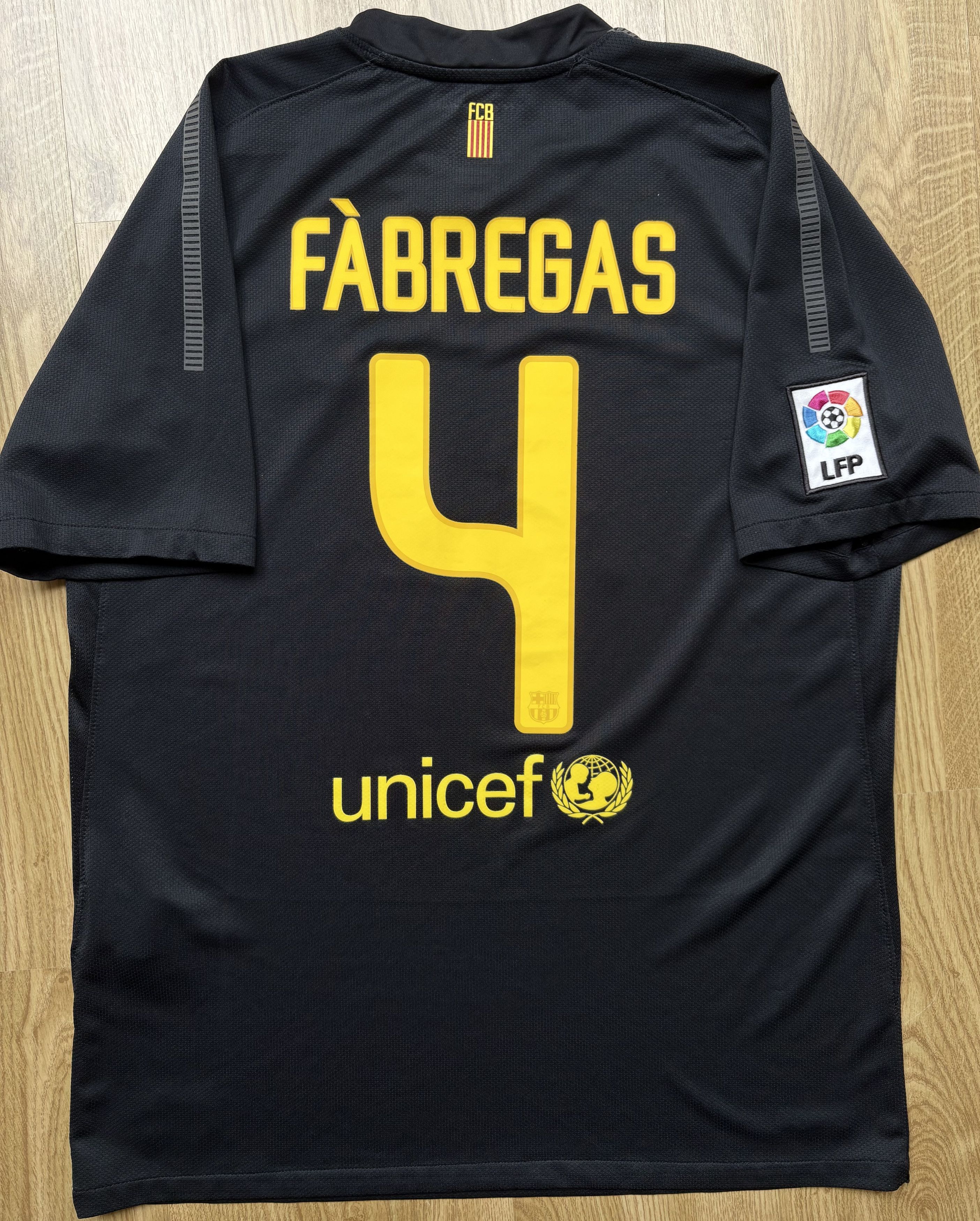 Nike 11/12 Nike Barcelona No.4 Cesc fabregas | Grailed