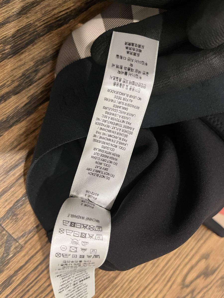 Burberry Burberry Check Stretch Jersey Bra Top Size XS / US 0-2 / IT 36-38 - 24 Thumbnail