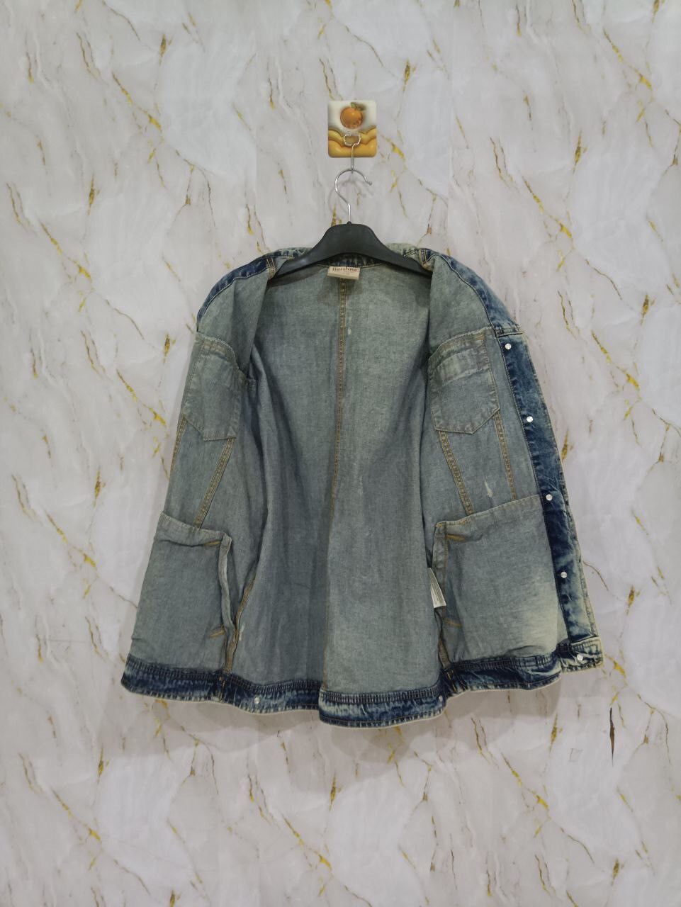 Bershka BERSHKA DENIM JACKET Size US L / EU 52-54 / 3 - 3 Thumbnail