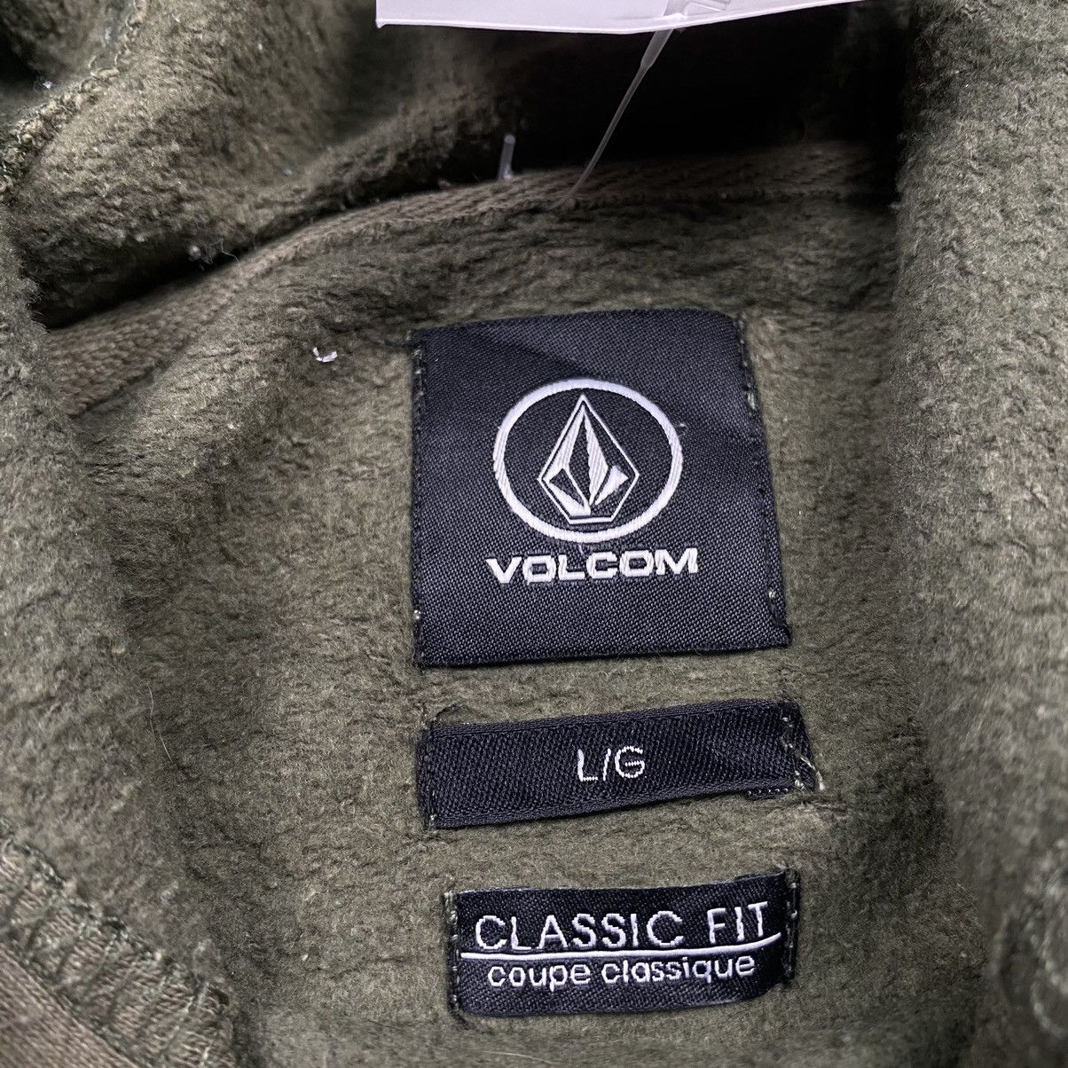 Shorty's Skateboards × Volcom Volcom Skateboard Army Green Pullover Size US L / EU 52-54 / 3 - 4 Thumbnail