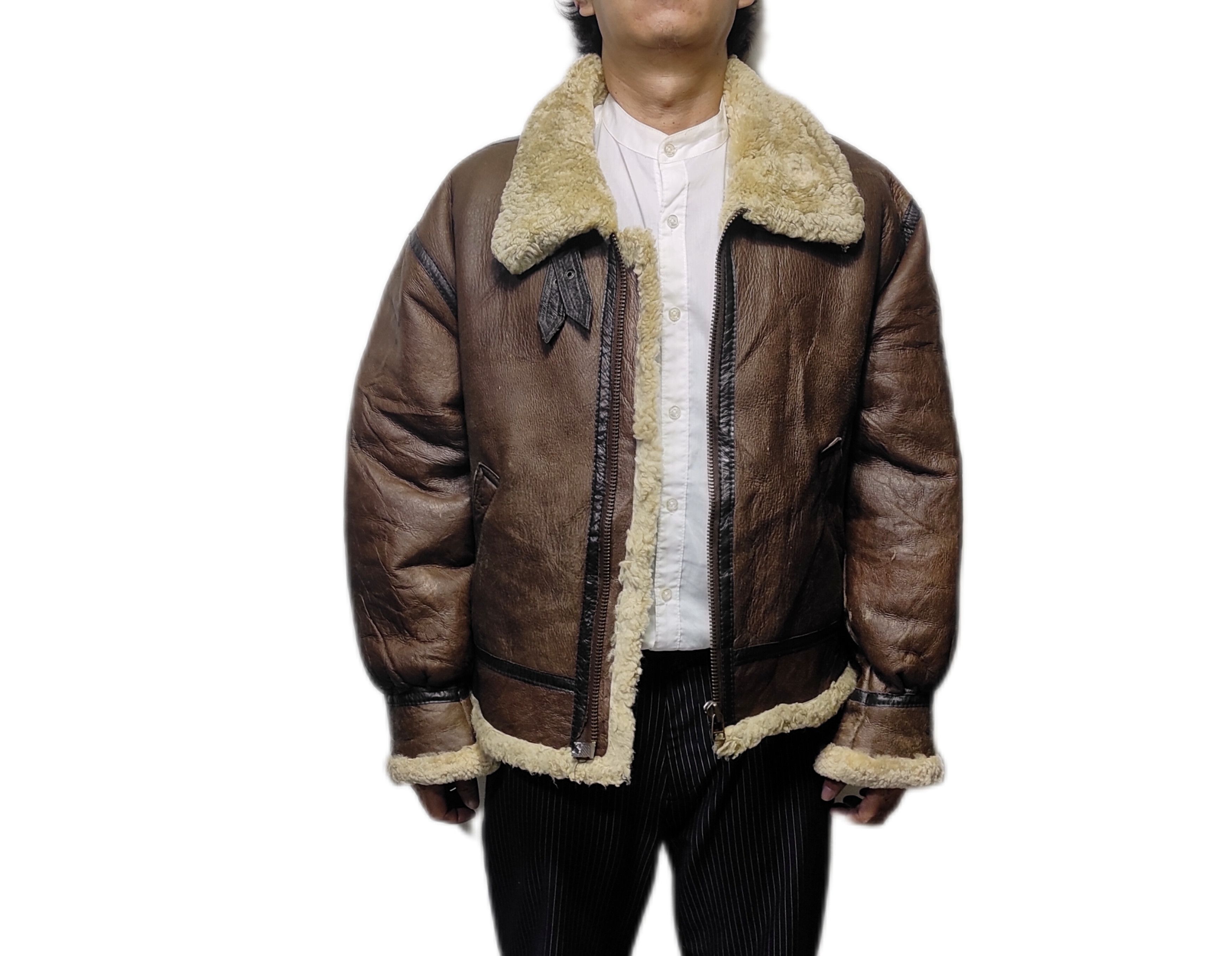 Other Beautiful Bomber Jacket Genuine Sheepskin Type B3 Size US L / EU 52-54 / 3 - 2 Thumbnail