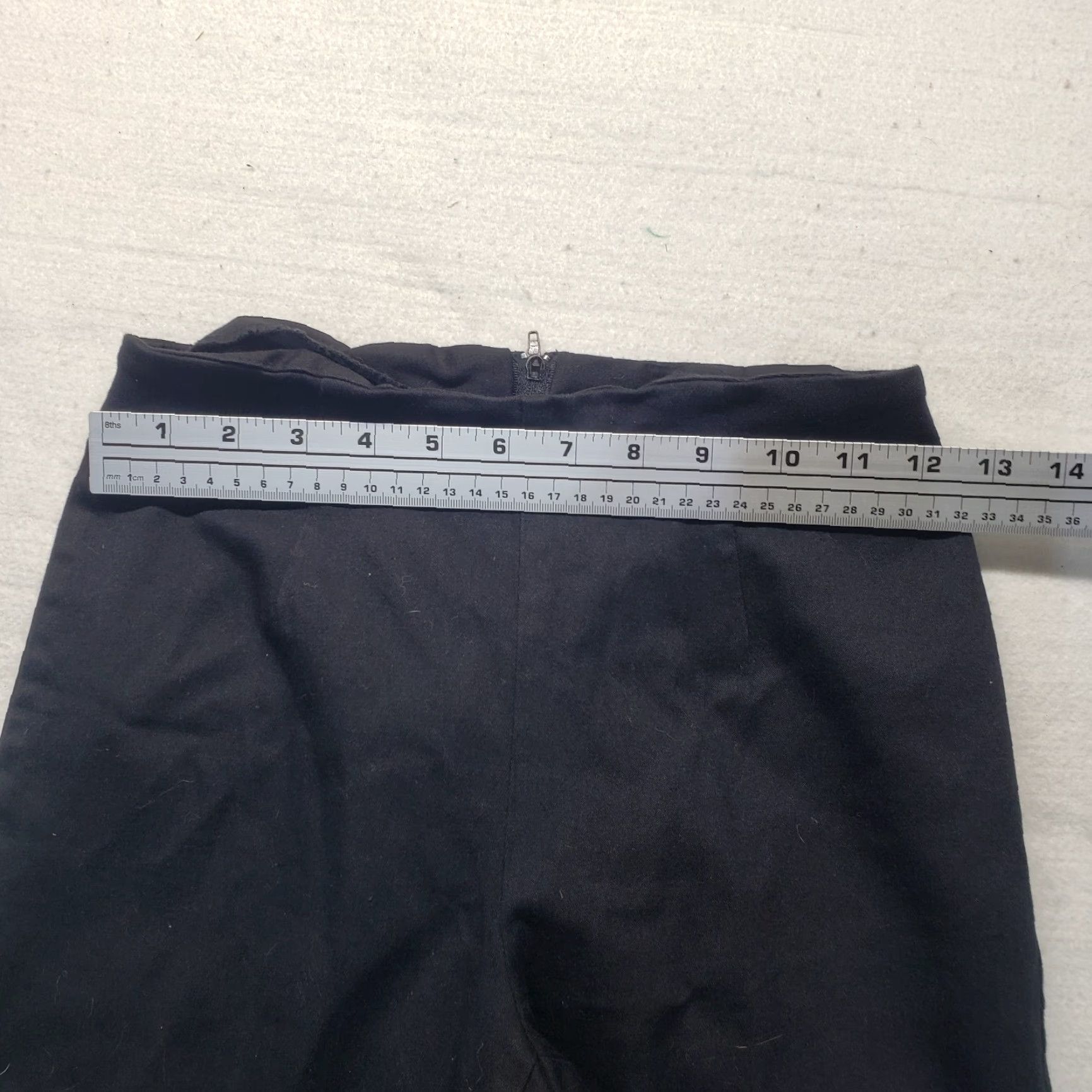 Vintage VINTAGE Byer California Women's Dress Pants Cropped Black Size 7 Office Work Boyfriend Size 28" / US 6 / IT 42 - 4 Thumbnail