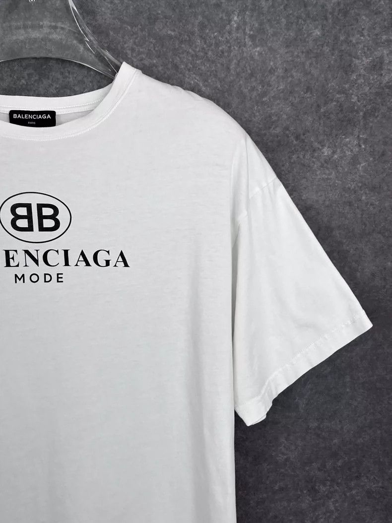 Balenciaga Balenciaga Logo printed round neck short sleeve T-shirt Size US XS / EU 42 / 0 - 5 Thumbnail