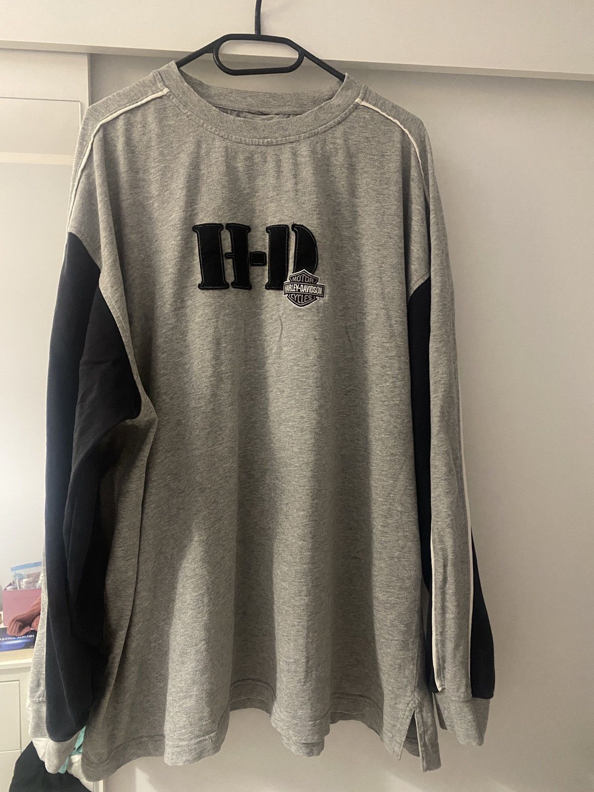 Harley Davidson Vintage harley davidson with big logo longsleeve Size US XXL / EU 58 / 5 - 1 Thumbnail