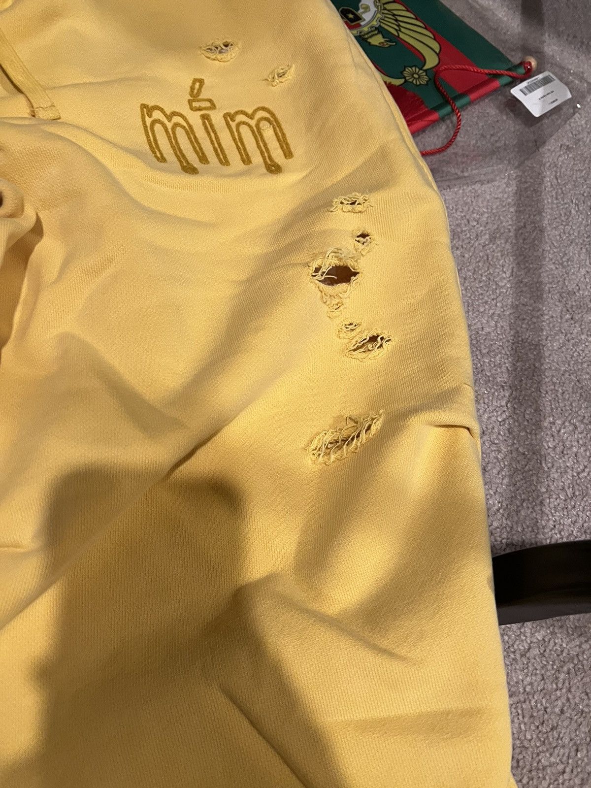 murd333r.fm General Issue: Special Ops Indo Yellow Sweatpants | mfm333 Size US 28 / EU 44 - 8 Thumbnail