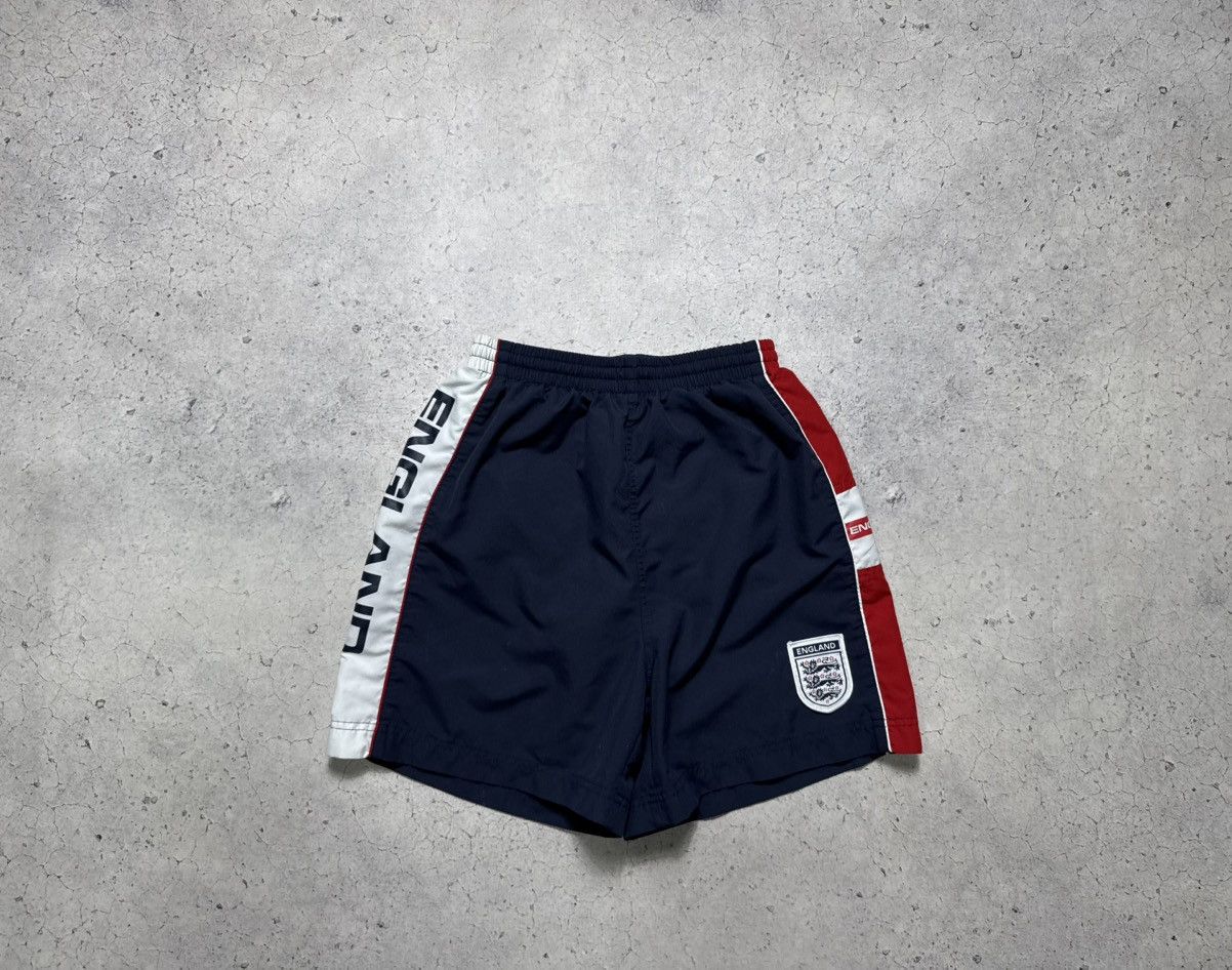 Vintage Admiral England Team Vintage Nylon Shorts Big Logo Size US 30 / EU 46 - 1 Thumbnail