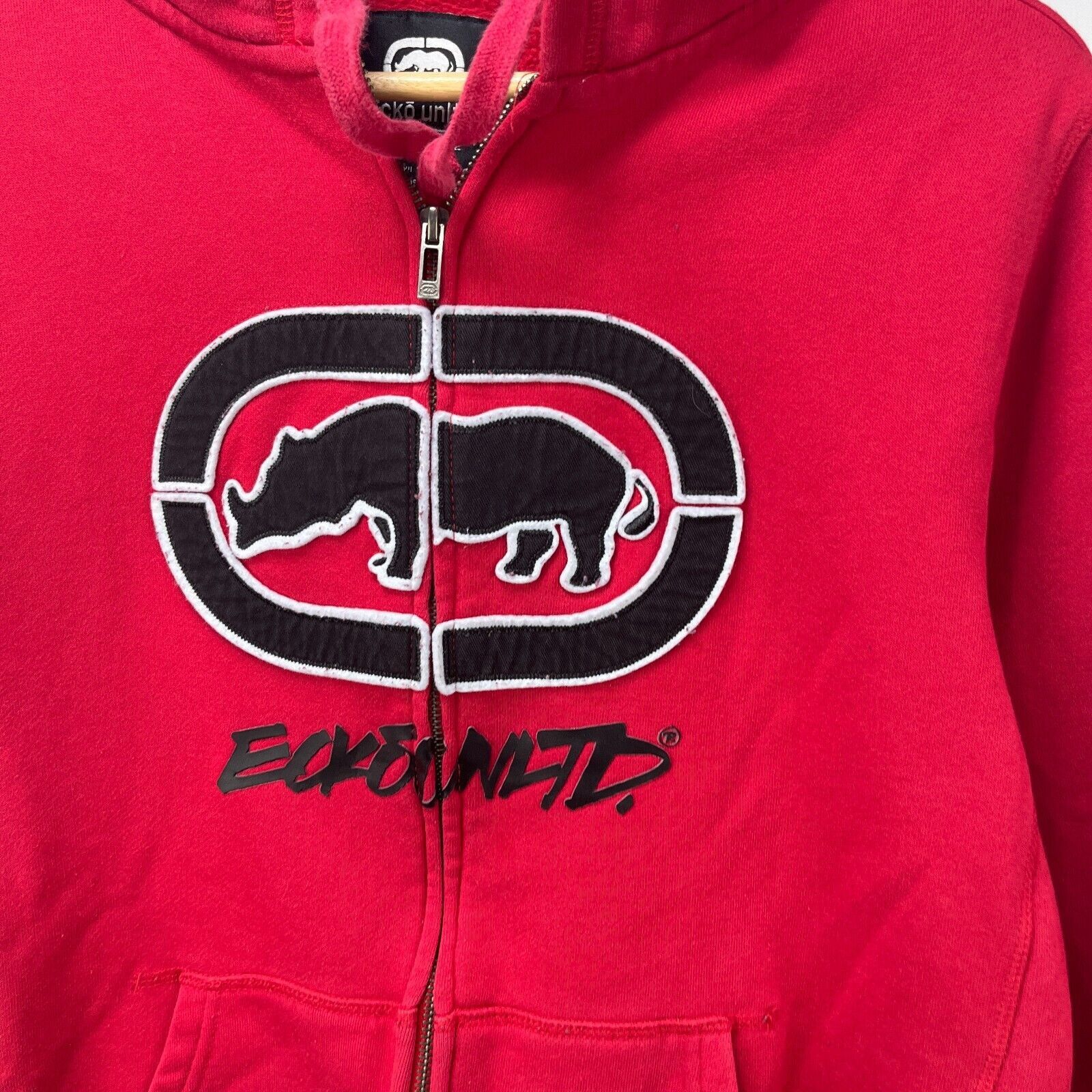 Vintage Vintage Y2K Echo UNLTD Zip Up Hoodie Baggy Medium Skater Size US M / EU 48-50 / 2 - 3 Thumbnail