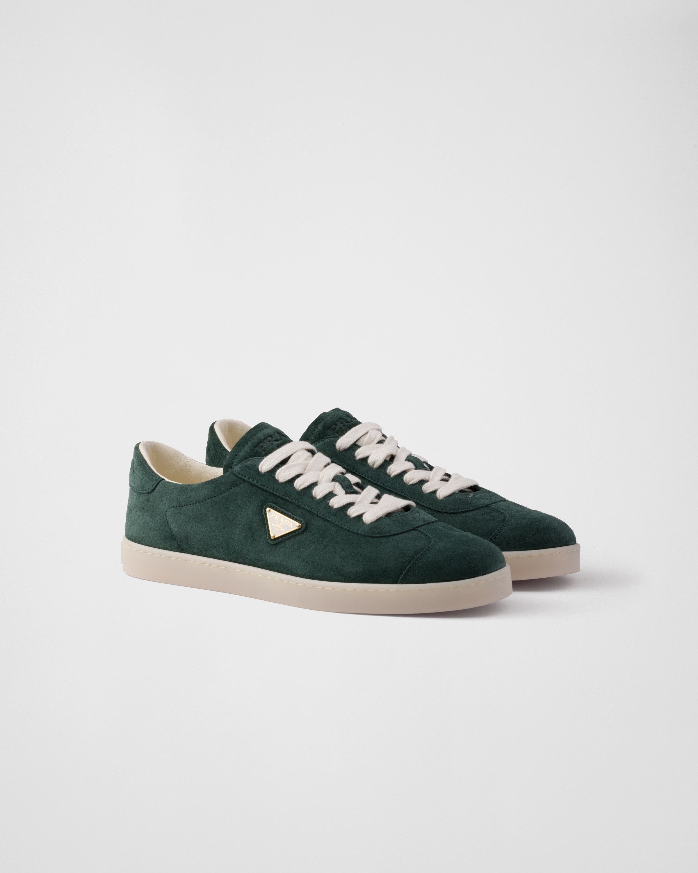 o1mt1gz0325 Lane Suede Sneakers in Dark Teal