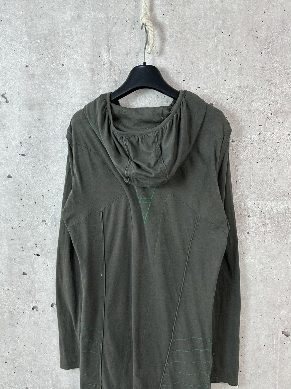 Diesel Vintage Diesel Embroidered Grey Full Zip Hooded Dress Size M / US 6-8 / IT 42-44 - 11 Thumbnail