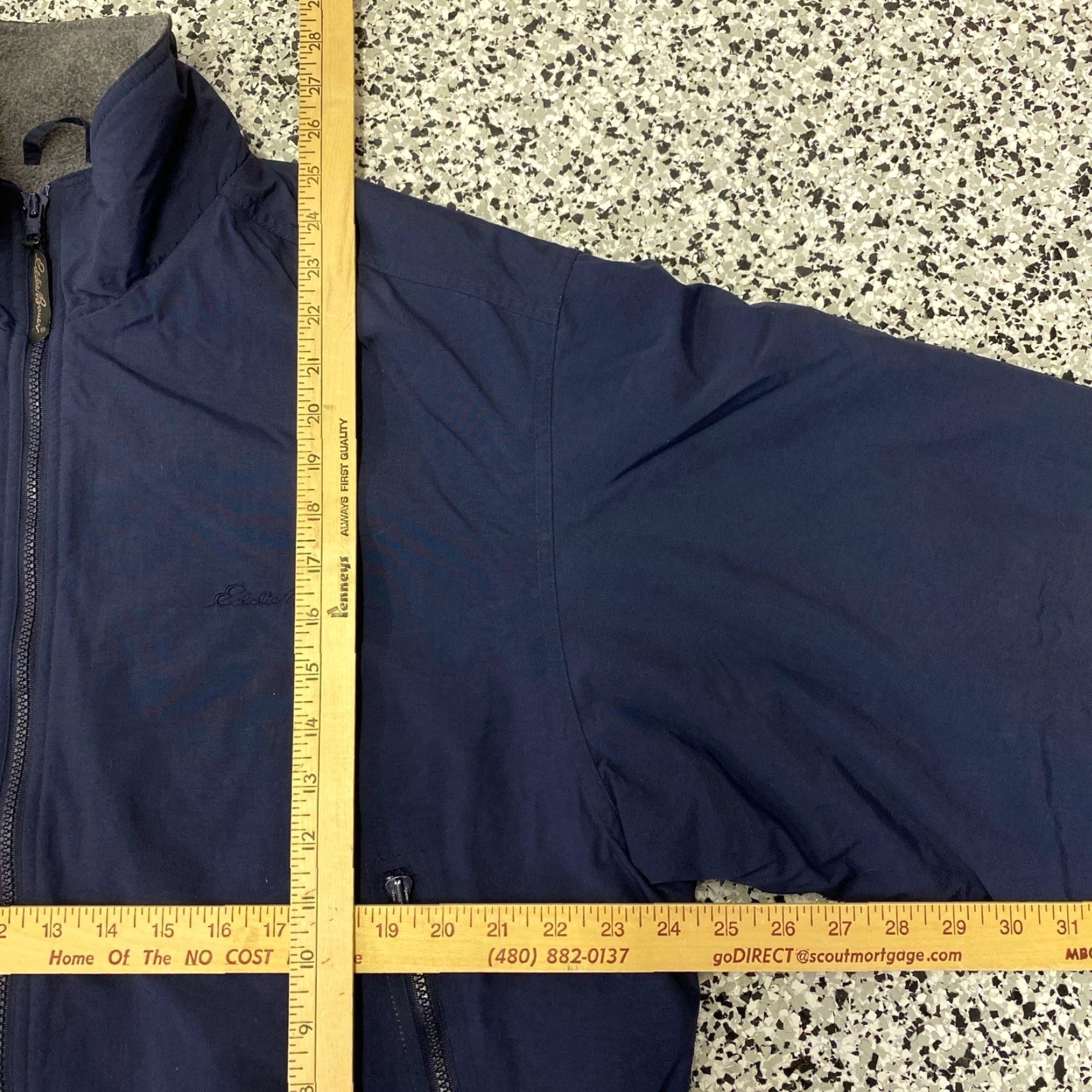 Eddie Bauer VINTAGE Eddie Bauer Jacket Windbreaker Lined Shell Outdoors Mens Medium Blue Windbreaker Shell Lined Outdoors Trek Hiking M Mens Size US M / EU 48-50 / 2 - 2 Thumbnail