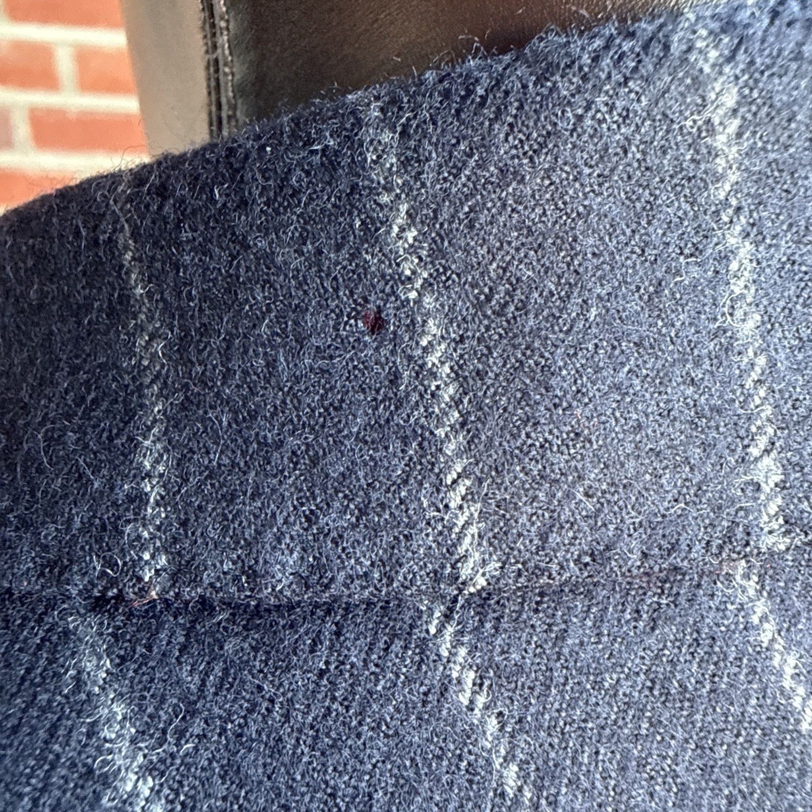 Gieves & Hawkes Bespoke Gieves & Hawkes Private Chalk Stripe Jacket Size 42L - 8 Thumbnail