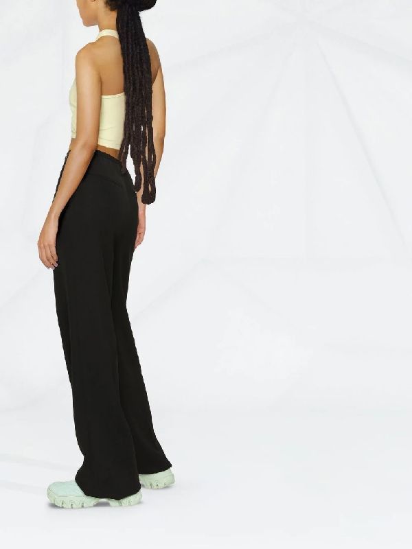 Off-White o1gr1nt0425 Off Stamp Ribbed Rowing Top in Light Green Size XS / US 0-2 / IT 36-38 - 3 Thumbnail