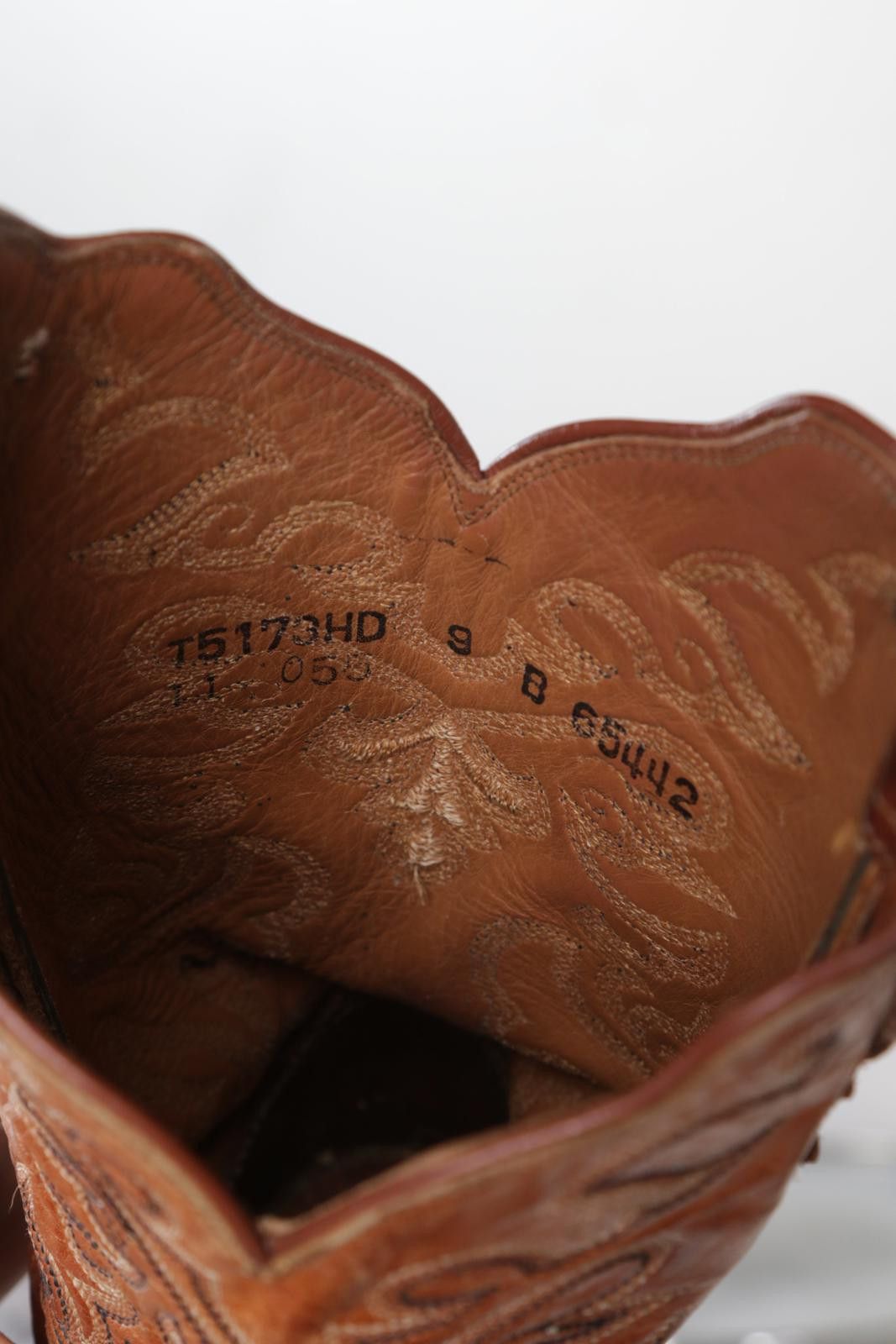 Lucchese 90's Lucchese Western Ostrich Quill Cowboy Boot Size ONE SIZE - 9 Thumbnail