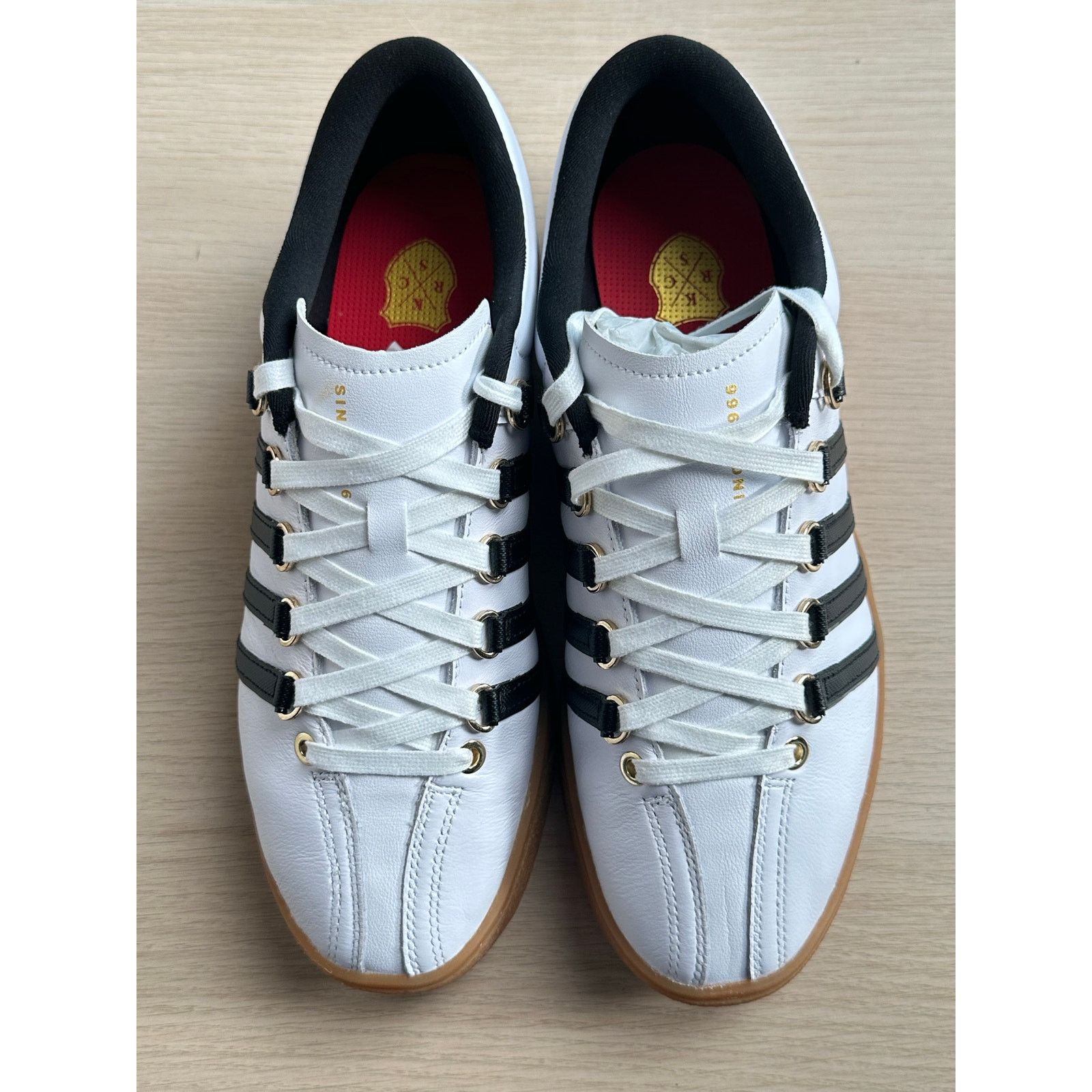 K-Swiss K-Swiss x Anwar Carrots Classic 66 White Sneaker - Size 8M Size US 8 / EU 41 - 2 Thumbnail