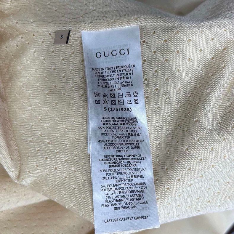 Gucci Gucci Classic logo logo zipper school uniform jacket Size US S / EU 44-46 / 1 - 8 Thumbnail