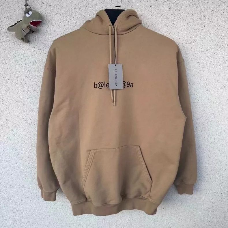 Balenciaga Balenciaga Khaki Email Hoodie OS XS Size US XS / EU 42 / 0 - 1 Thumbnail