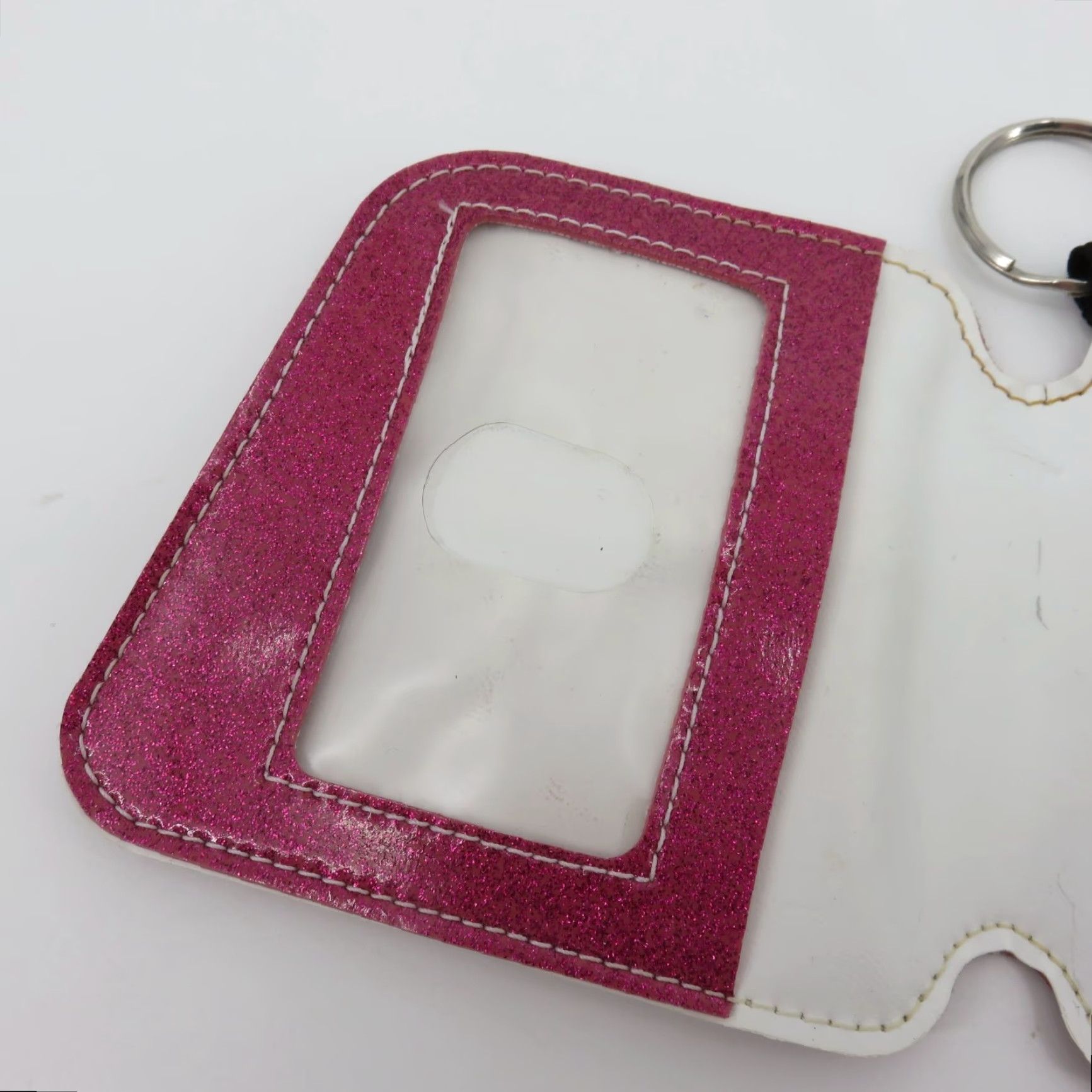 VINTAGE Paul Frank Wallet Pink Glitter Cupcake Sweet Treat Bifold Key Ring VTG Rare Womens