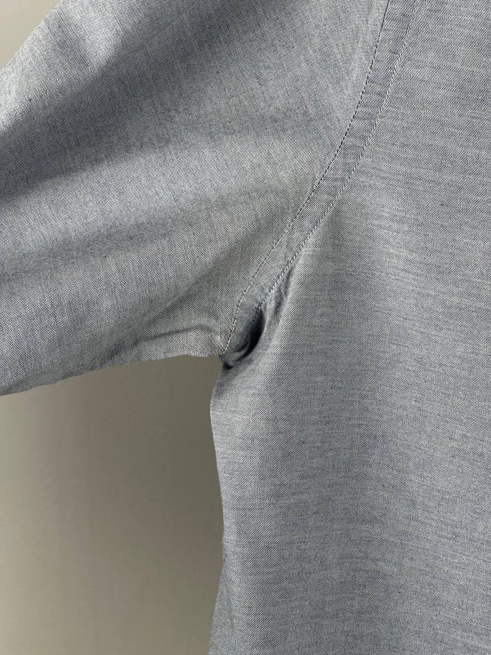 Paul Smith Paul Smith Casual Grey Cotton Shirt Designer Size US XL / EU 56 / 4 - 10 Thumbnail
