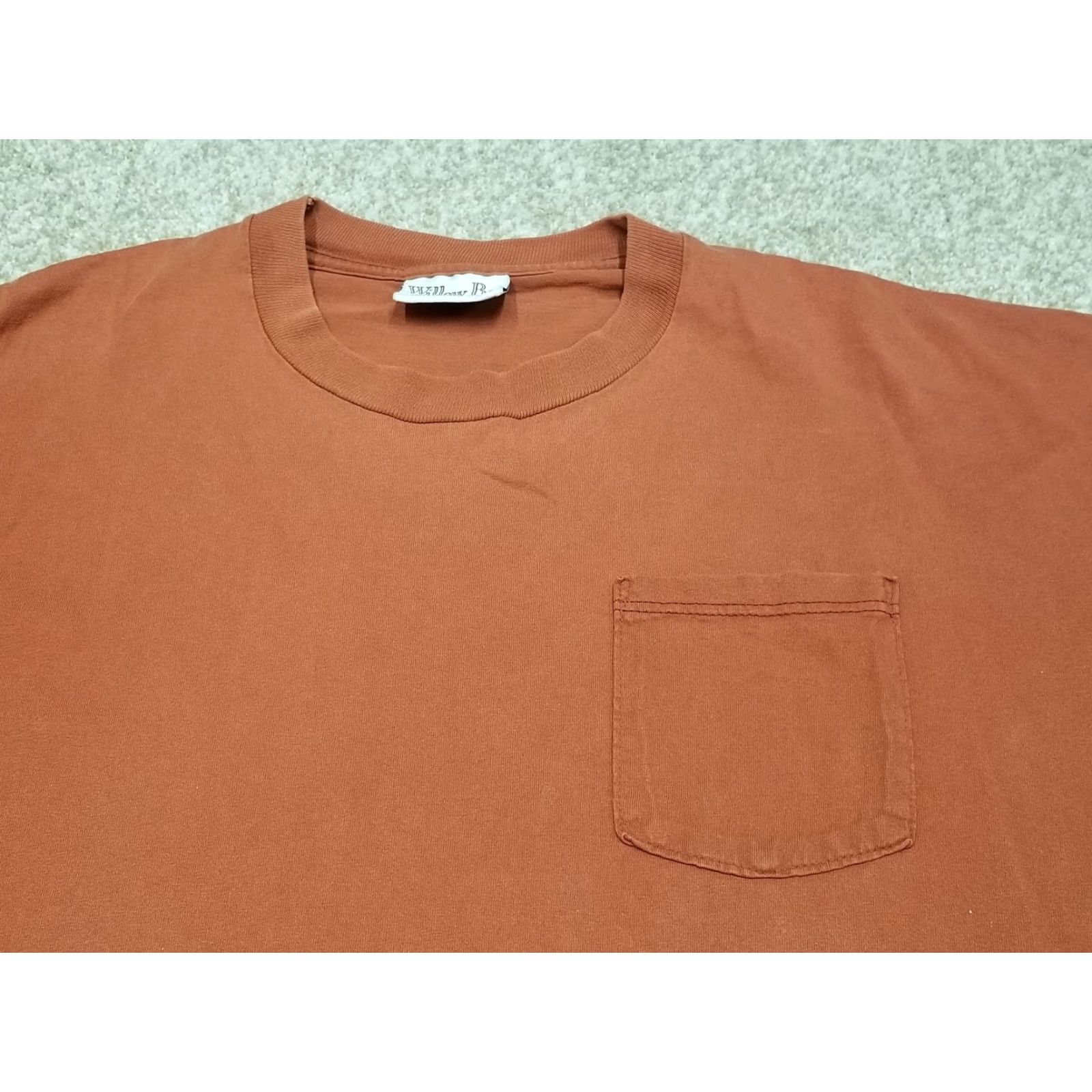 Vintage Vintage Willow Bay T Shirt Mens Extra Large Red Pocket Tee 90s Casual Crew Shirt Mens L Red Size US L / EU 52-54 / 3 - 2 Thumbnail
