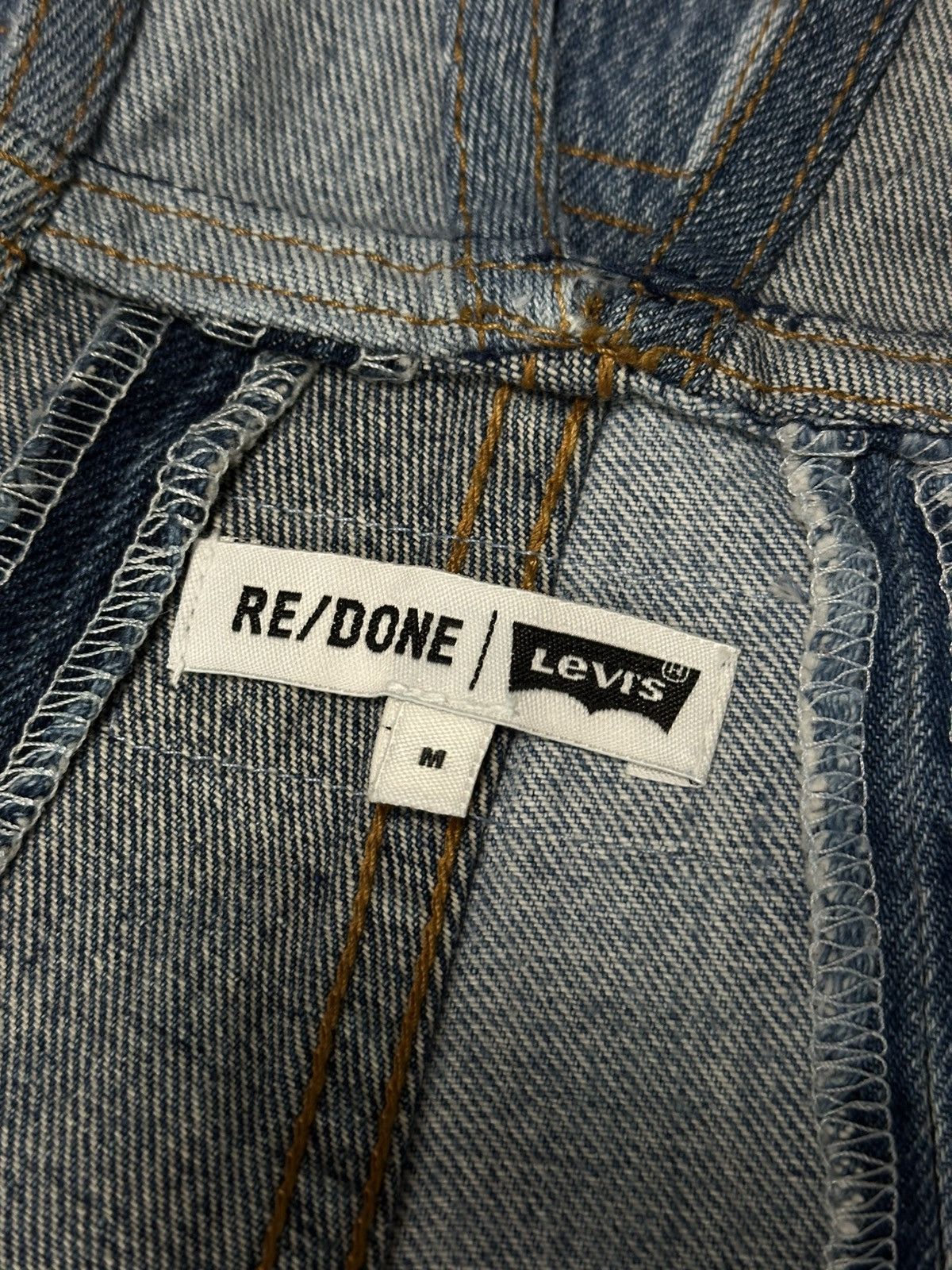 RE/DONE RE/DONE x Levi's unique patchwork dungarees Size 30" / US 8 / IT 44 - 10 Thumbnail