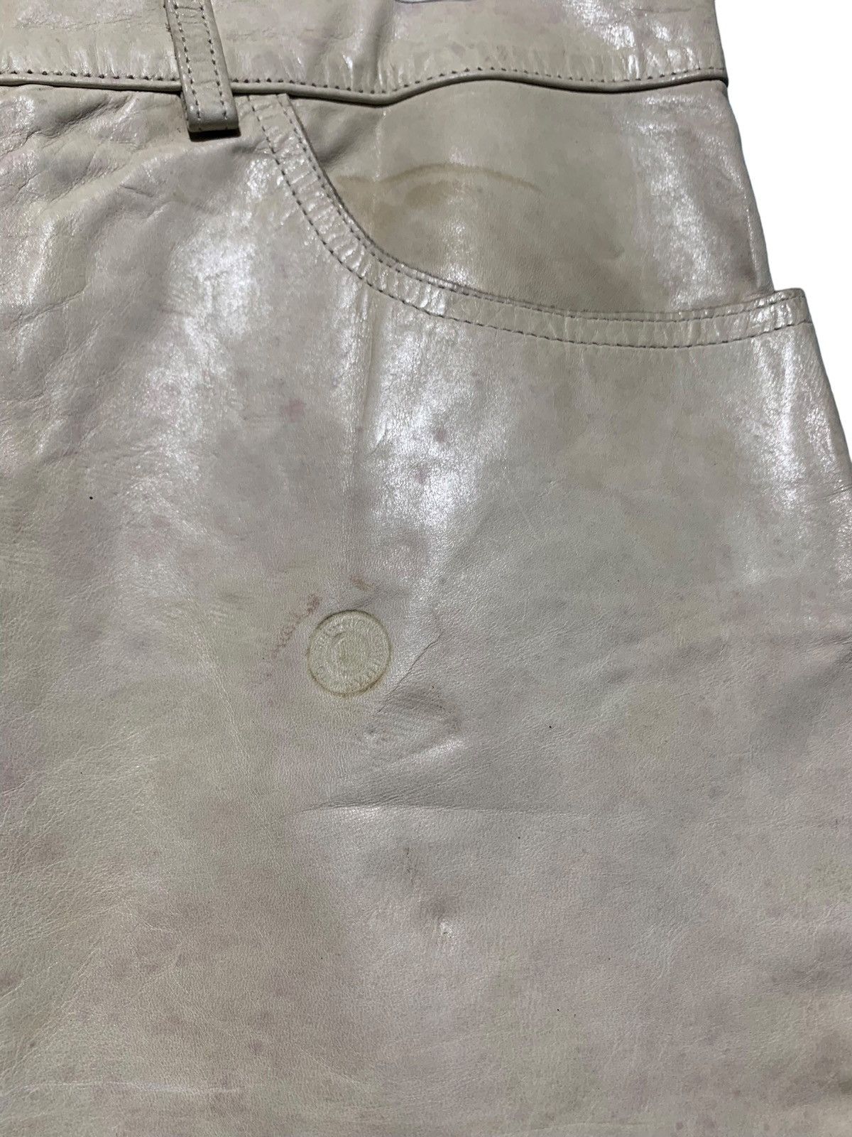 Vintage Vintage acetate flare leather pants made in canada Size US 32 / EU 48 - 12 Thumbnail