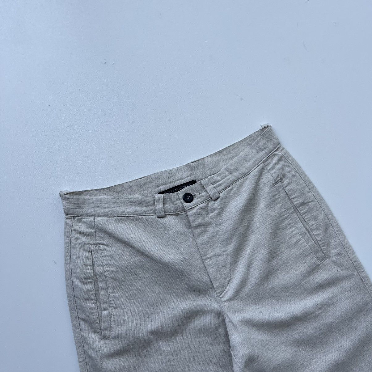hannes roether Hannes Roether Cotton/Linen Baggy Pants White Size US 30 / EU 46 - 2 Thumbnail