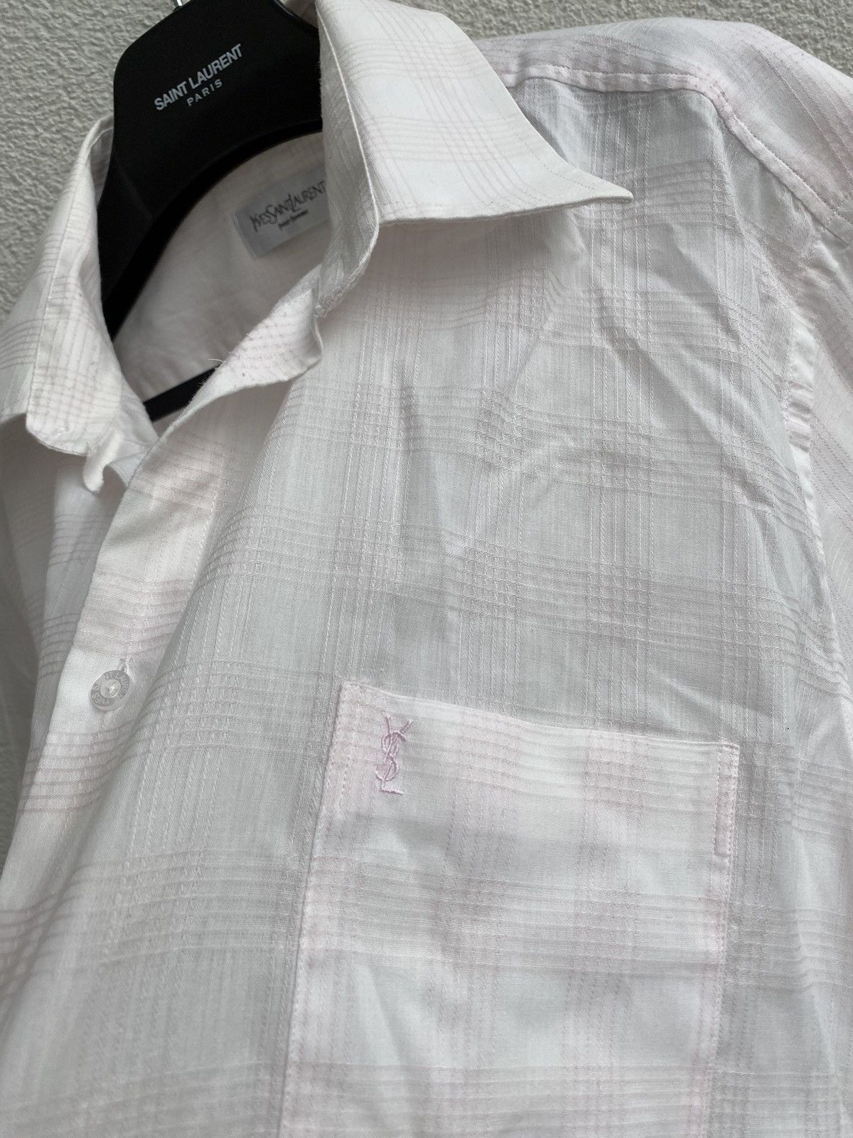 Yves Saint Laurent Super Soft YSL Shirt White Summer Size US XXL / EU 58 / 5 - 19 Thumbnail