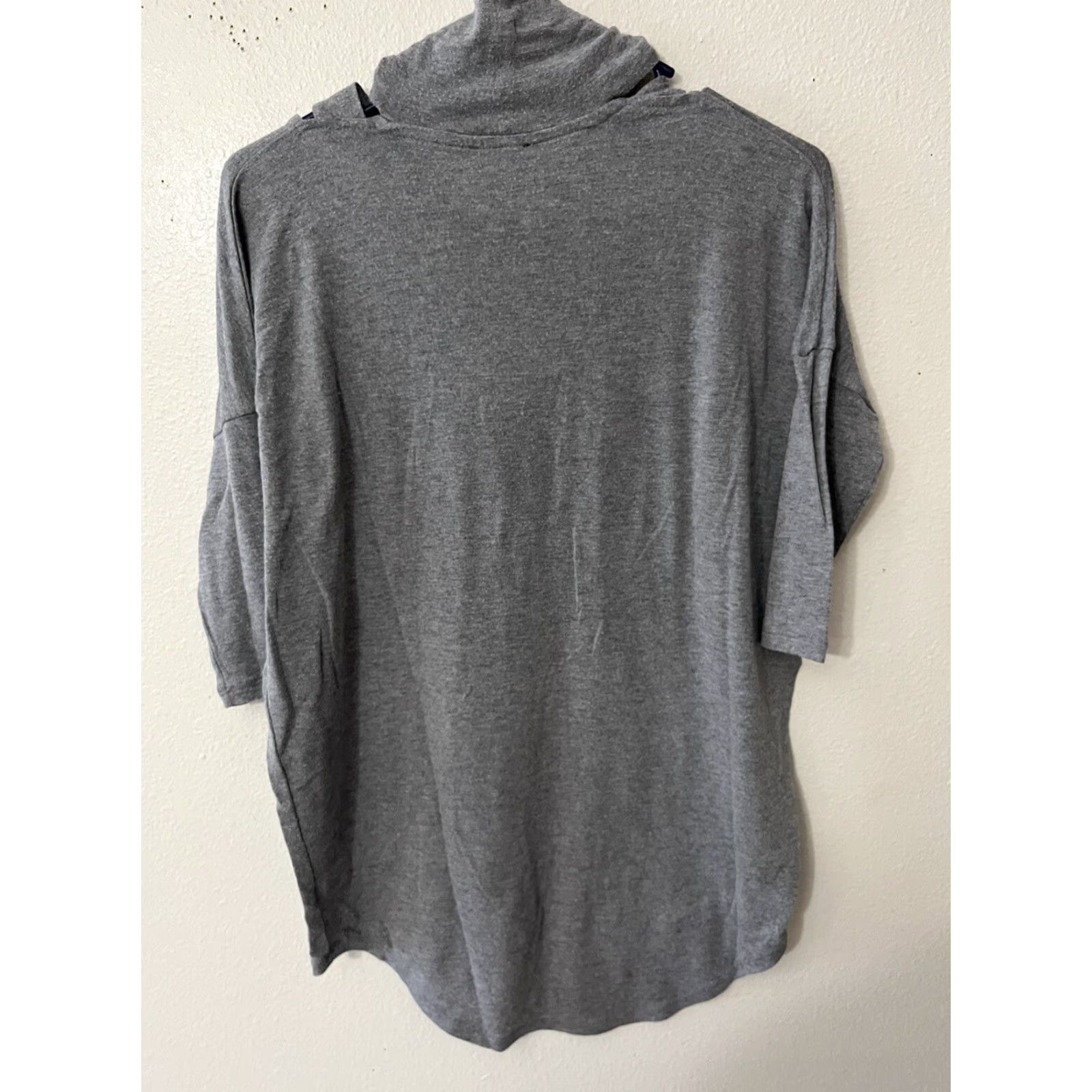 Express VINTAGE Express Tank Top Women Small Gray Open Chest Mock Neck Slender Sleeveless 90s Womens Size S / US 4 / IT 40 - 2 Thumbnail