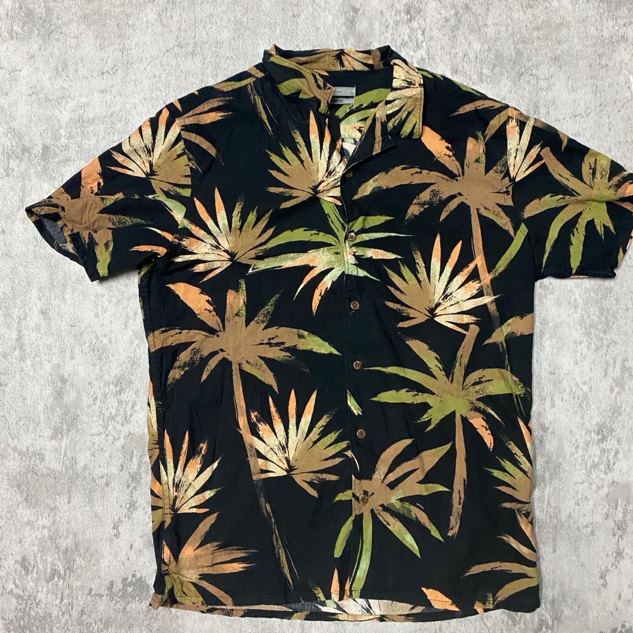 Other Tu Man black and multi-coloured tropical shirt Size US M / EU 48-50 / 2 - 1 Thumbnail