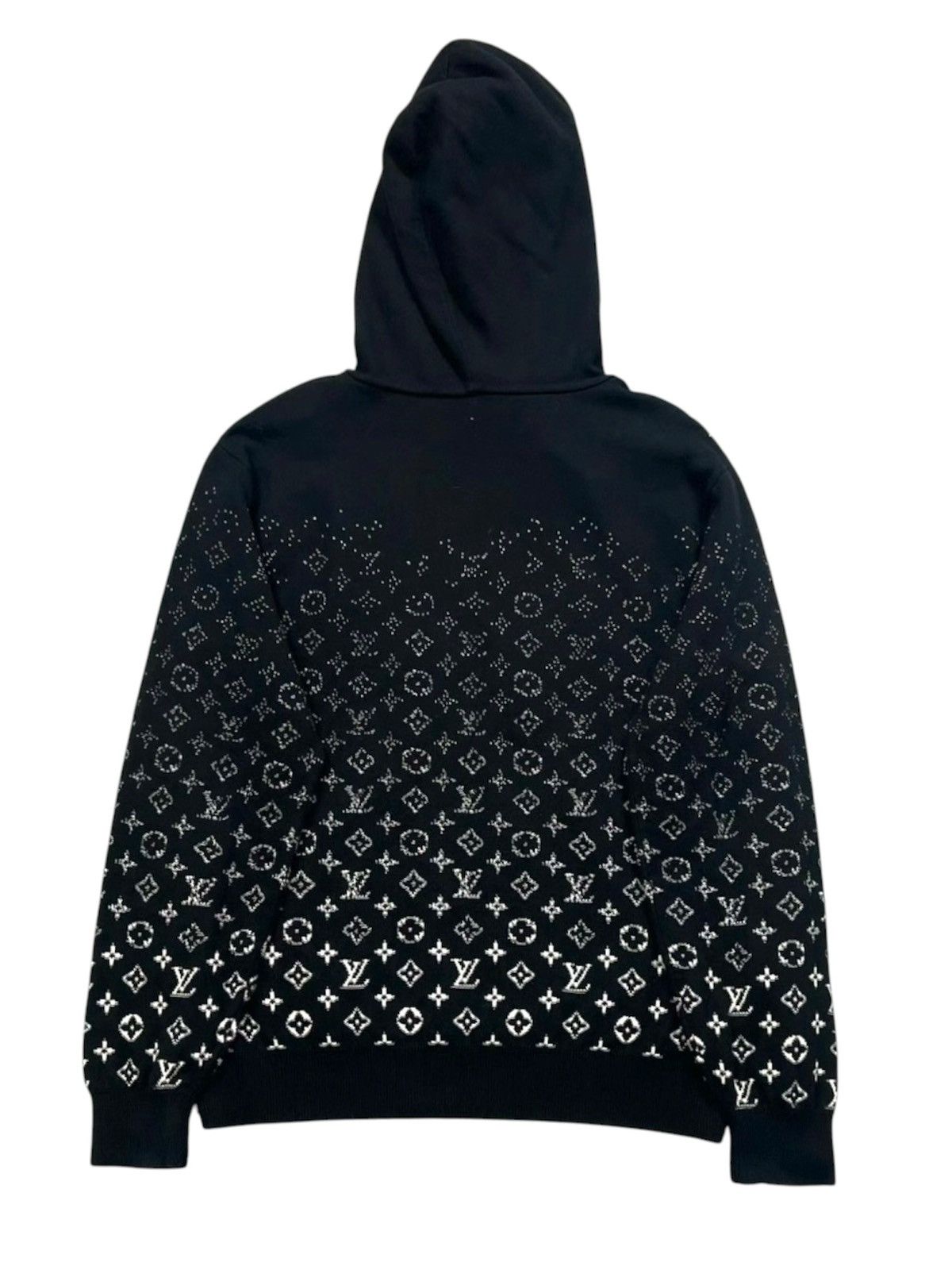 Louis Vuitton Louis Vuitton XXL Gradient Monogram Hoodie Size US XXL / EU 58 / 5 - 2 Thumbnail