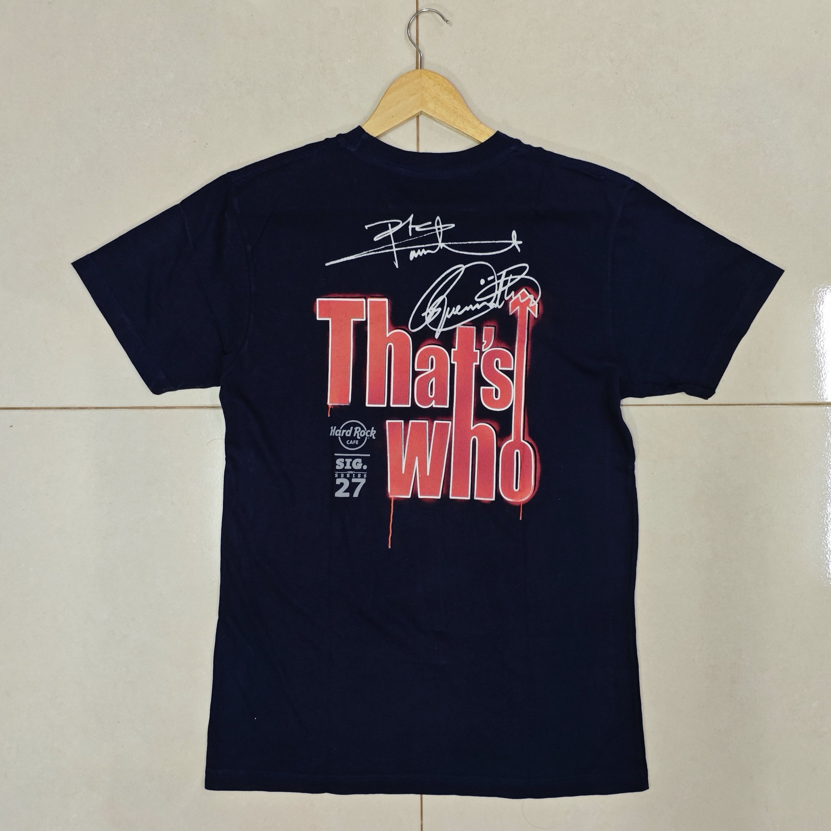 Band Tees THE WHO X HARD ROCK CAFE Bali Signature Series 27 Tee Size US M / EU 48-50 / 2 - 4 Thumbnail